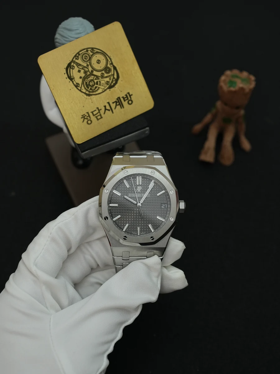 오데마피게 로얄오크 15500 그레이