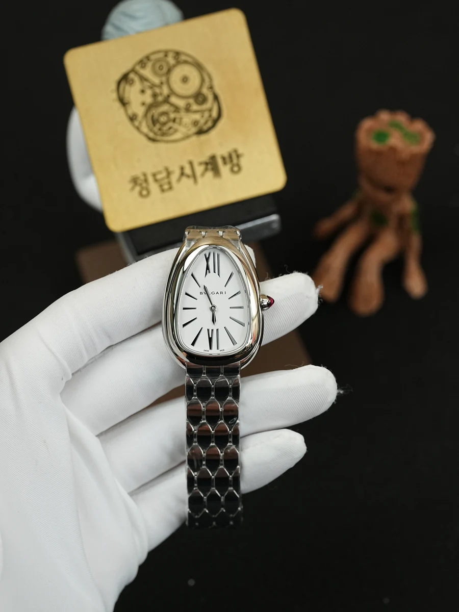불가리 세르펜티 세두토리 화이트