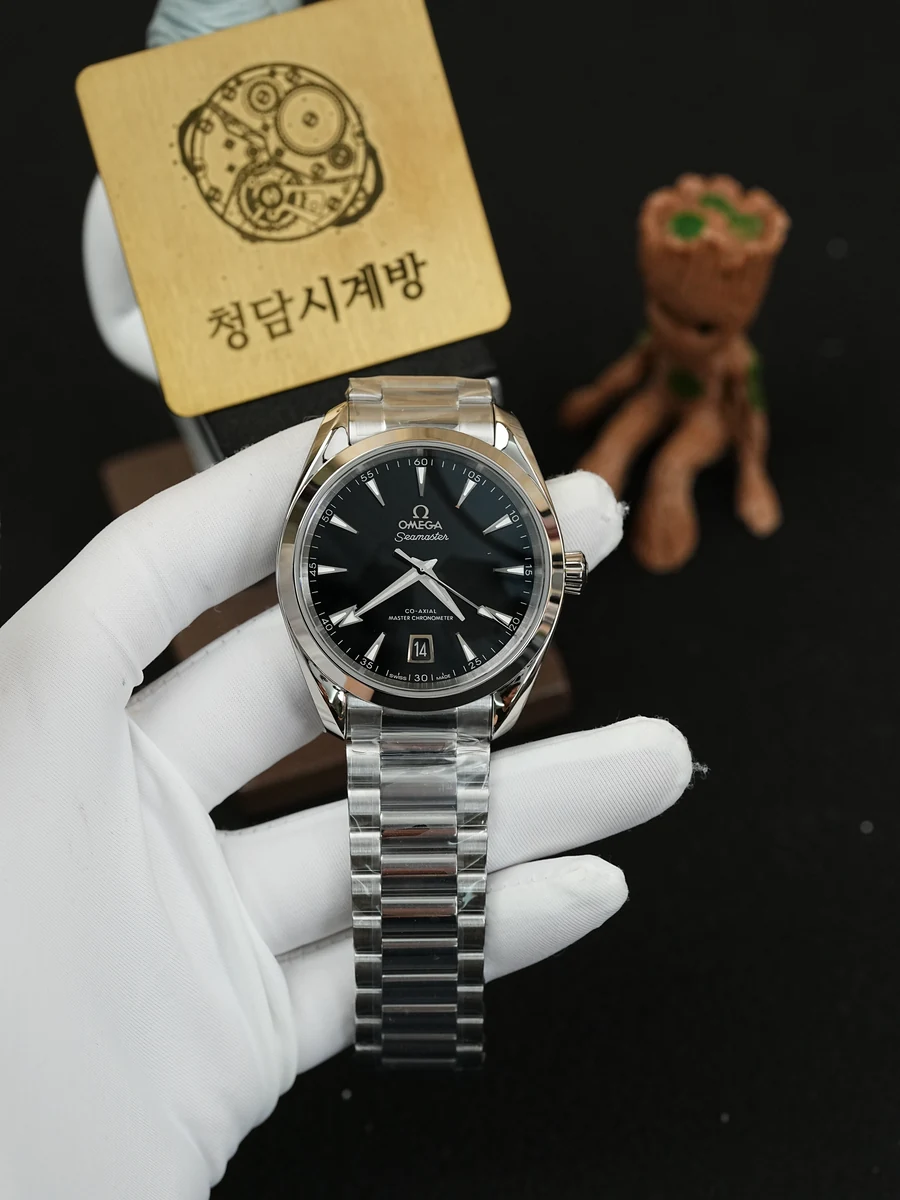 오메가 씨마스터 아쿠아테라 블랙