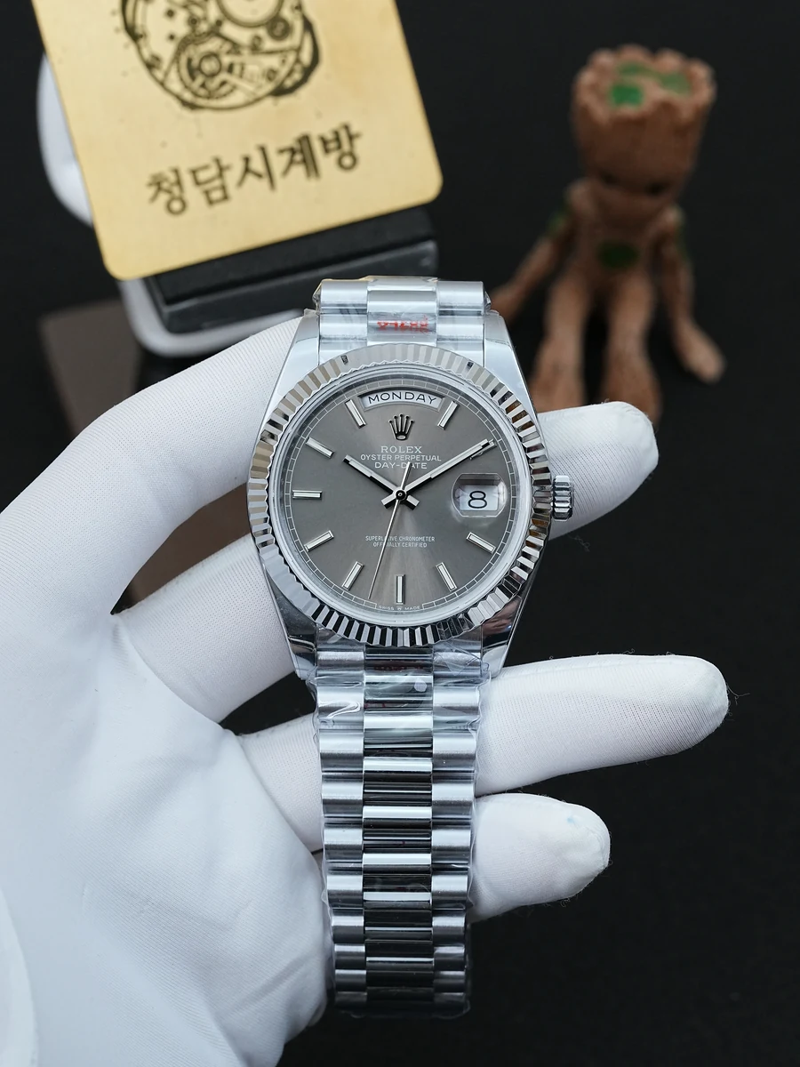 롤렉스 데이데이트 그레이