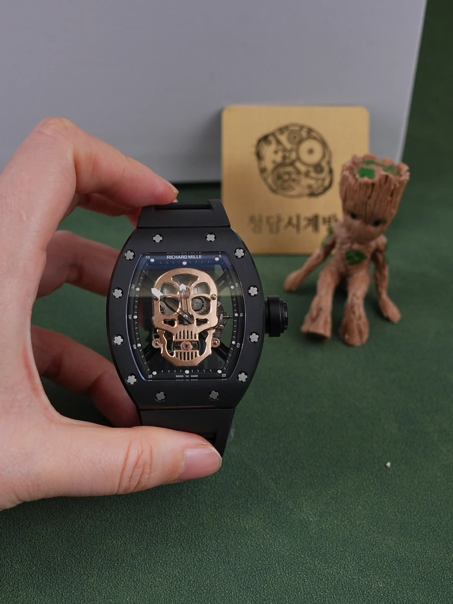 리차드밀 RM052 SKULL 블랙