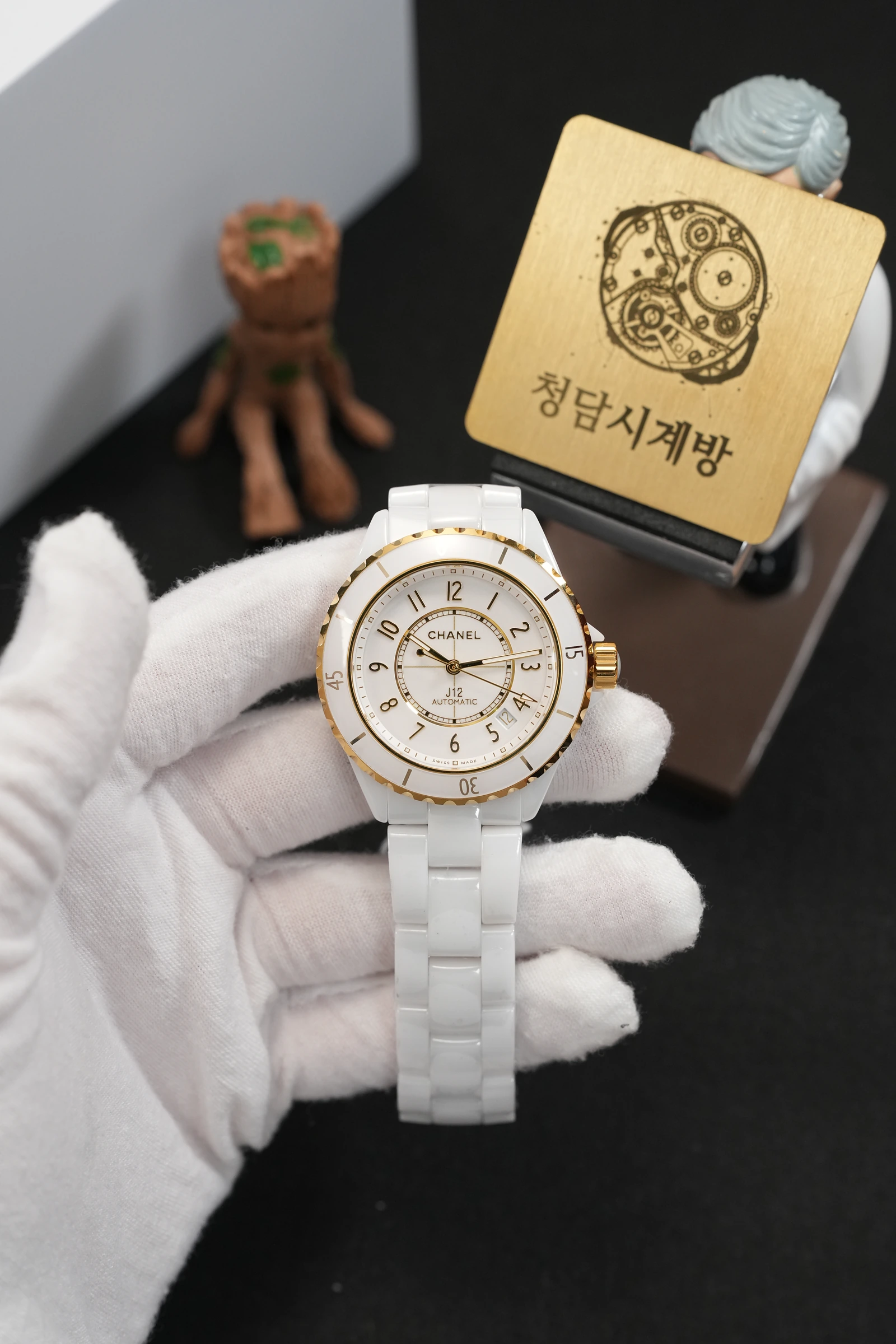 샤넬 J12 세라믹화이트 골드베젤 상품 이미지 1