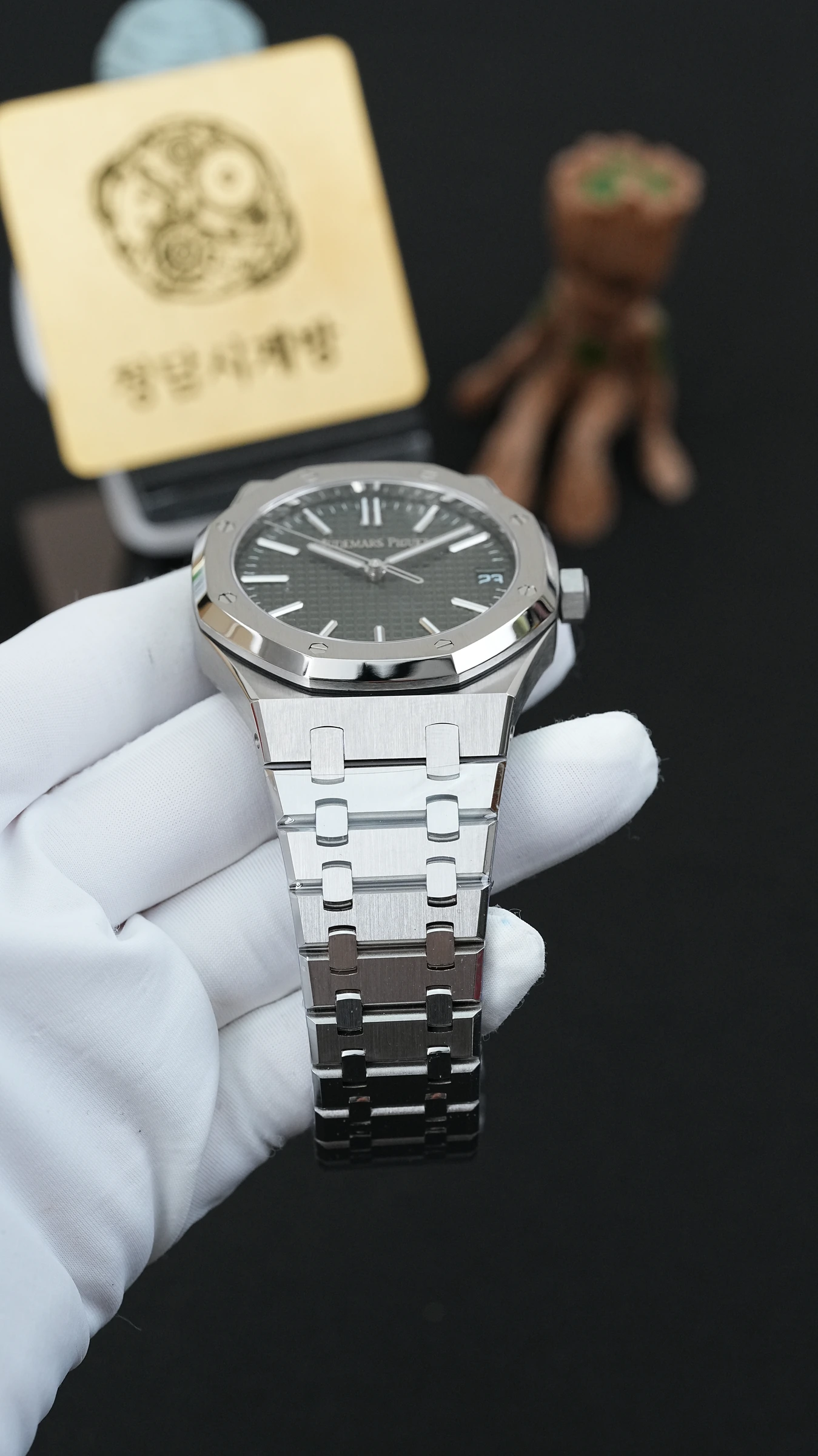오데마피게 AP 로얄오크 15510 그린 상세 이미지 16