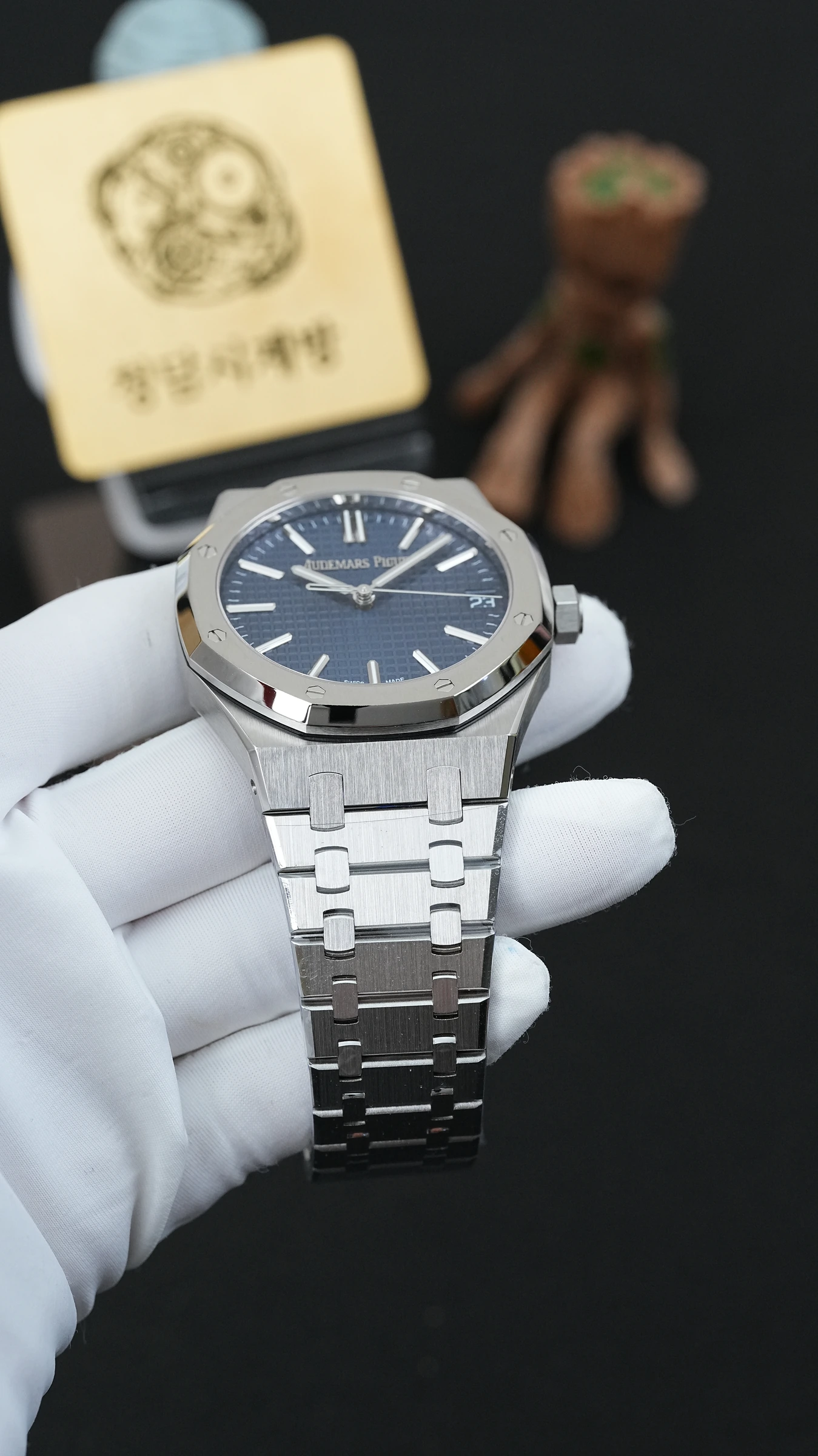 오데마피게 AP 로얄오크 15510 블루 상세 이미지 9