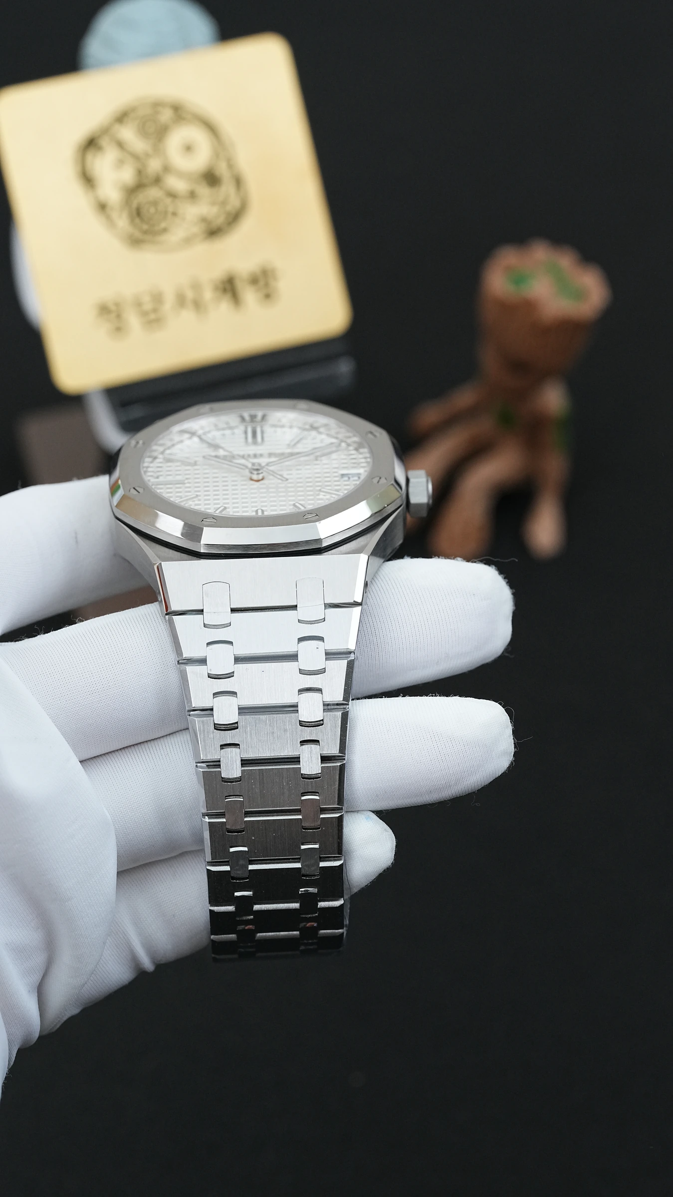 오데마피게 AP 로얄오크 15510 화이트 상세 이미지 12
