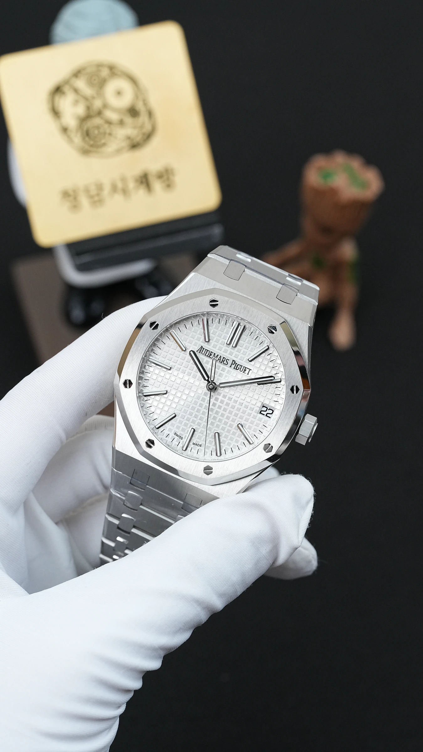 오데마피게 AP 로얄오크 15510 화이트 상세 이미지 16