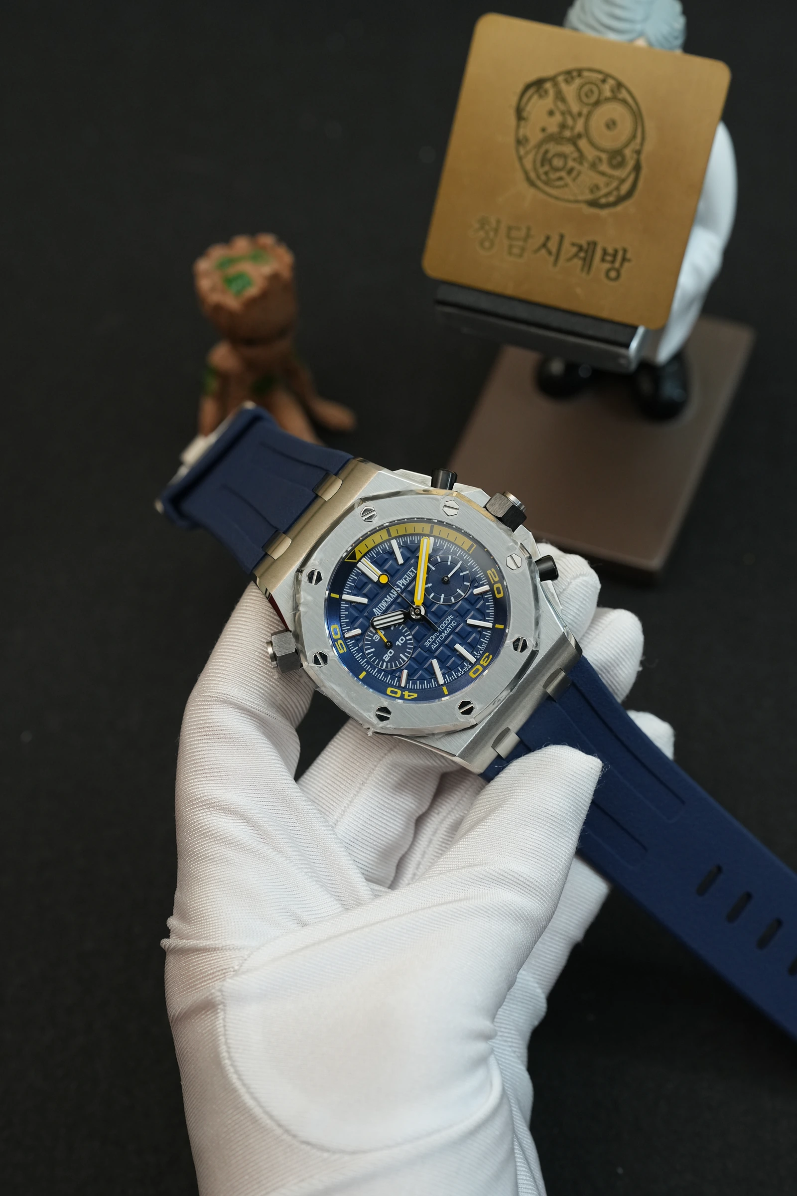 오데마피게 로얄오크 오프쇼어 다이버 블루 상세 이미지 16