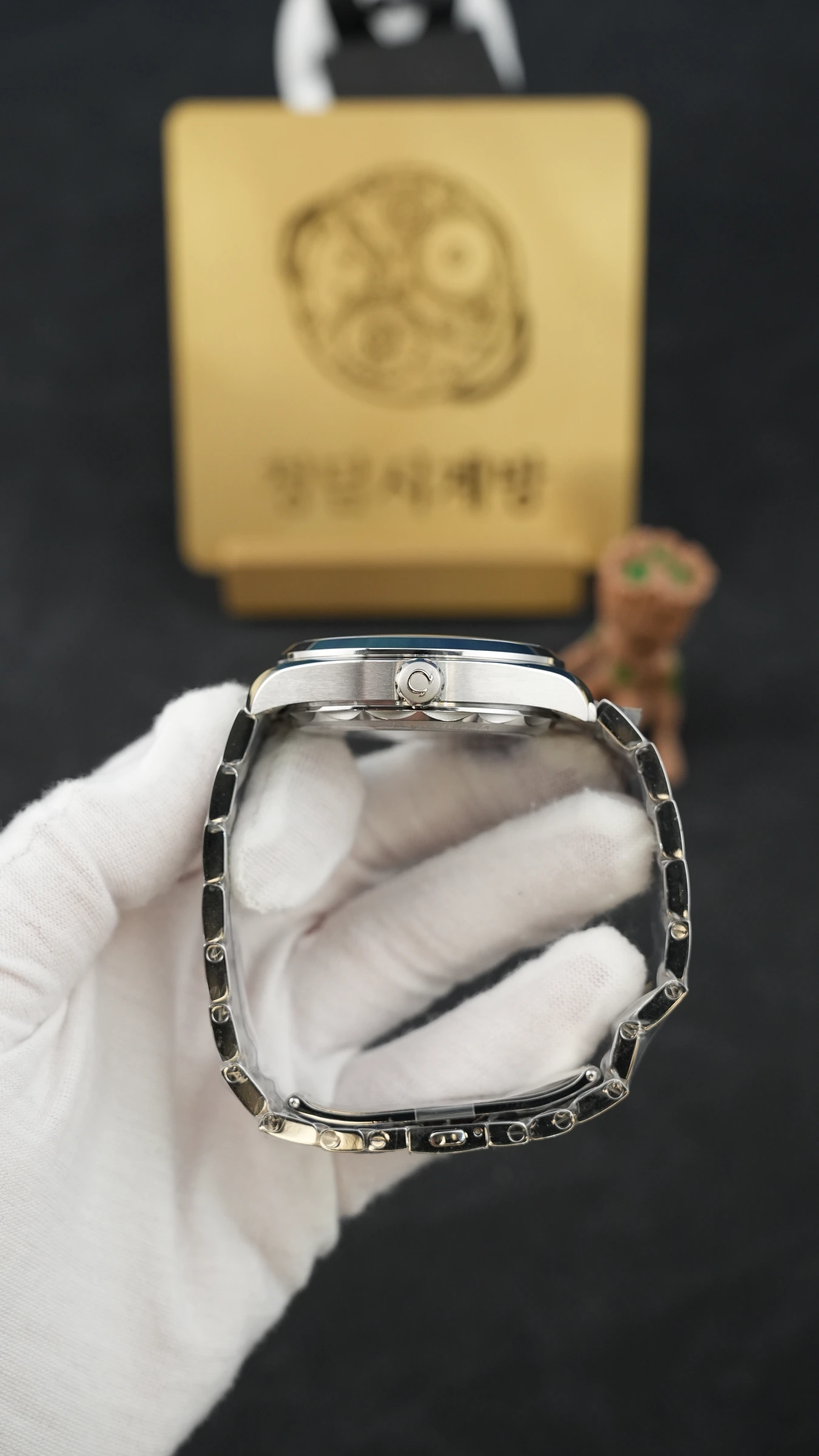 오메가 씨마스터 아쿠아테라 화이트 상세 이미지 6