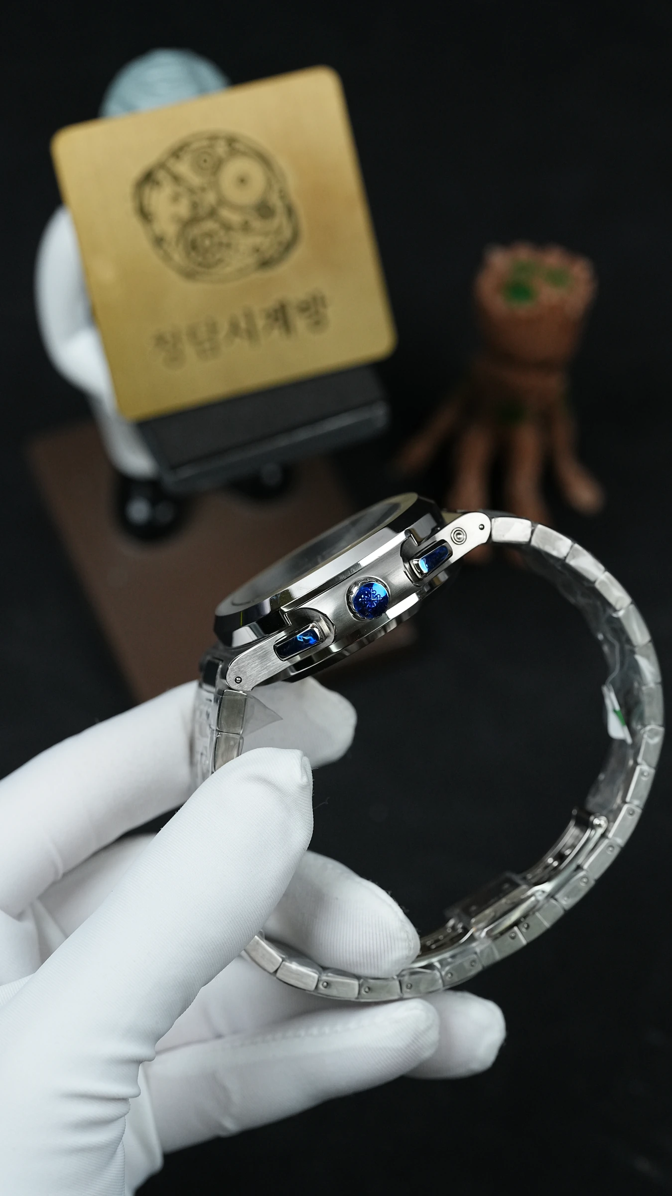 파텍필립 노틸러스 5990 블루 상세 이미지 3