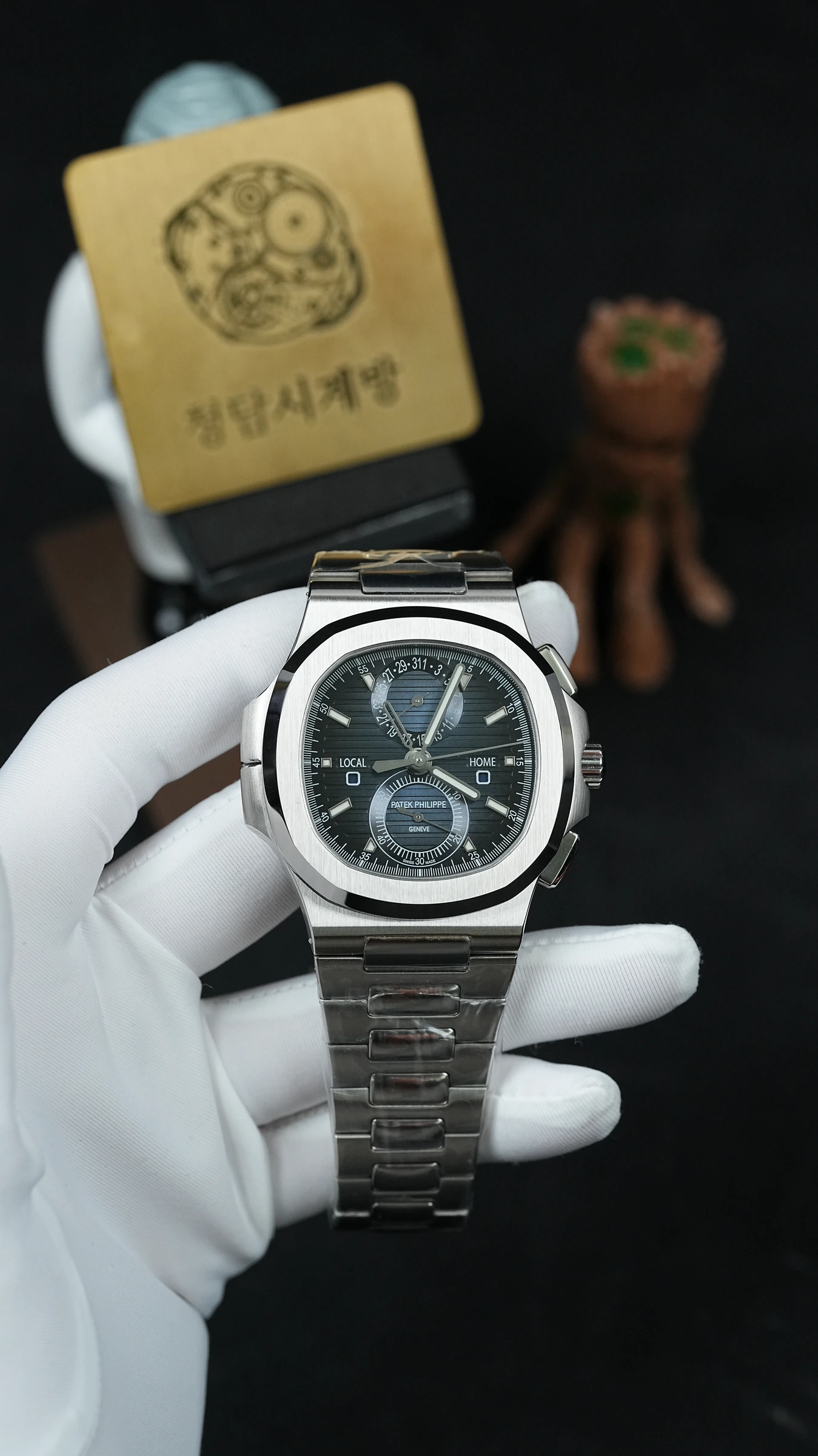 파텍필립 노틸러스 5990 블루 상세 이미지 6