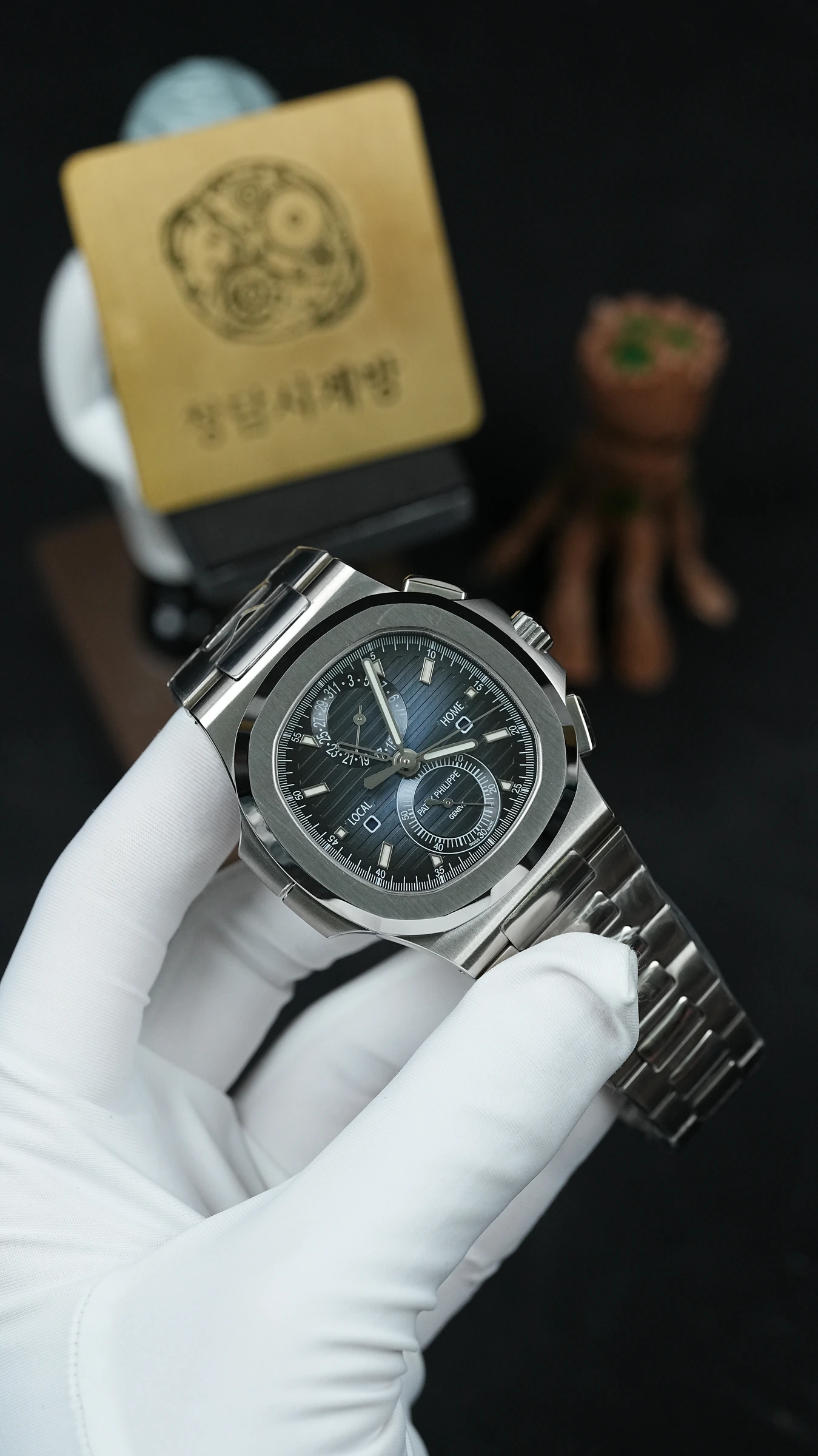 파텍필립 노틸러스 5990 블루 상세 이미지 9