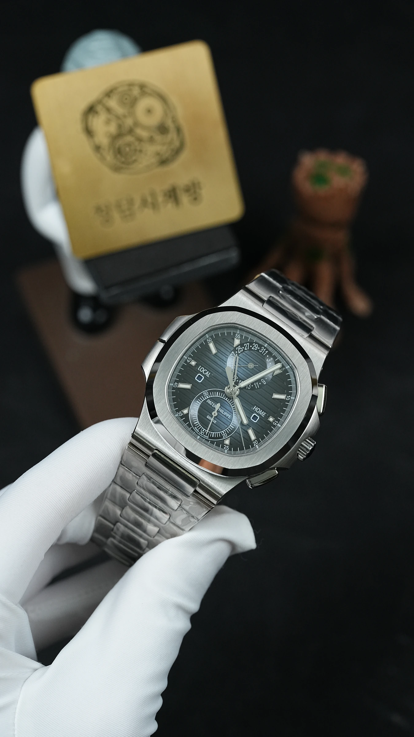 파텍필립 노틸러스 5990 블루 상세 이미지 15