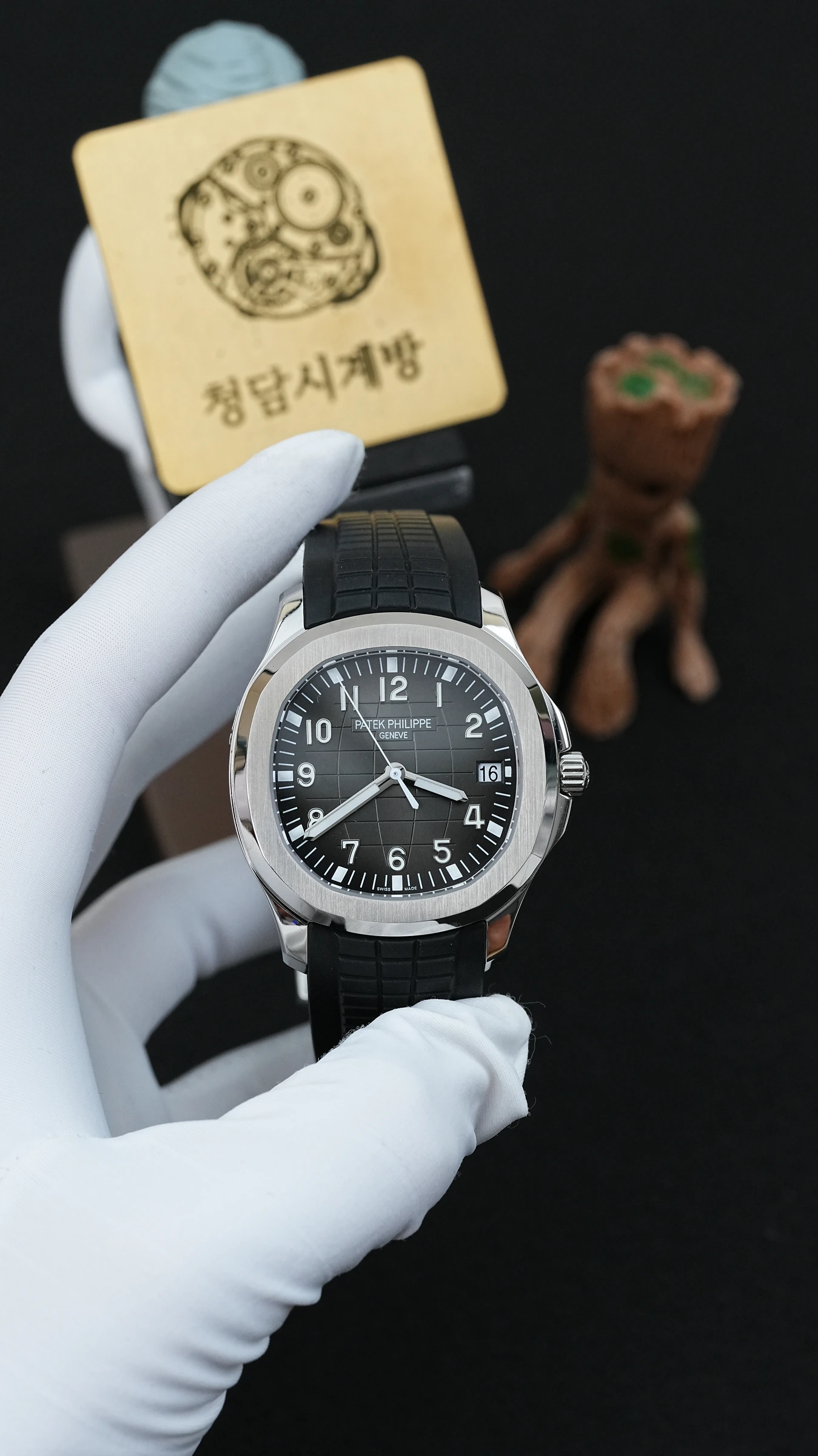 파텍필립 아쿠아넛 블랙 상세 이미지 8