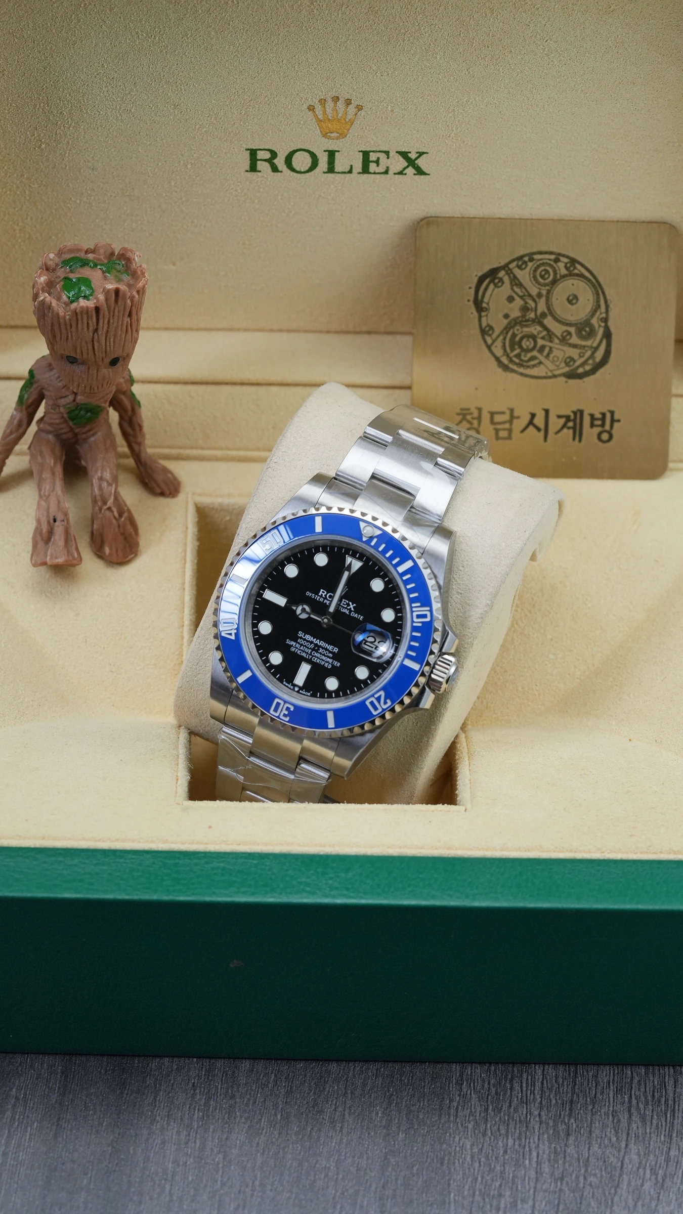 롤렉스 서브마리너 스머프 상세 이미지 4