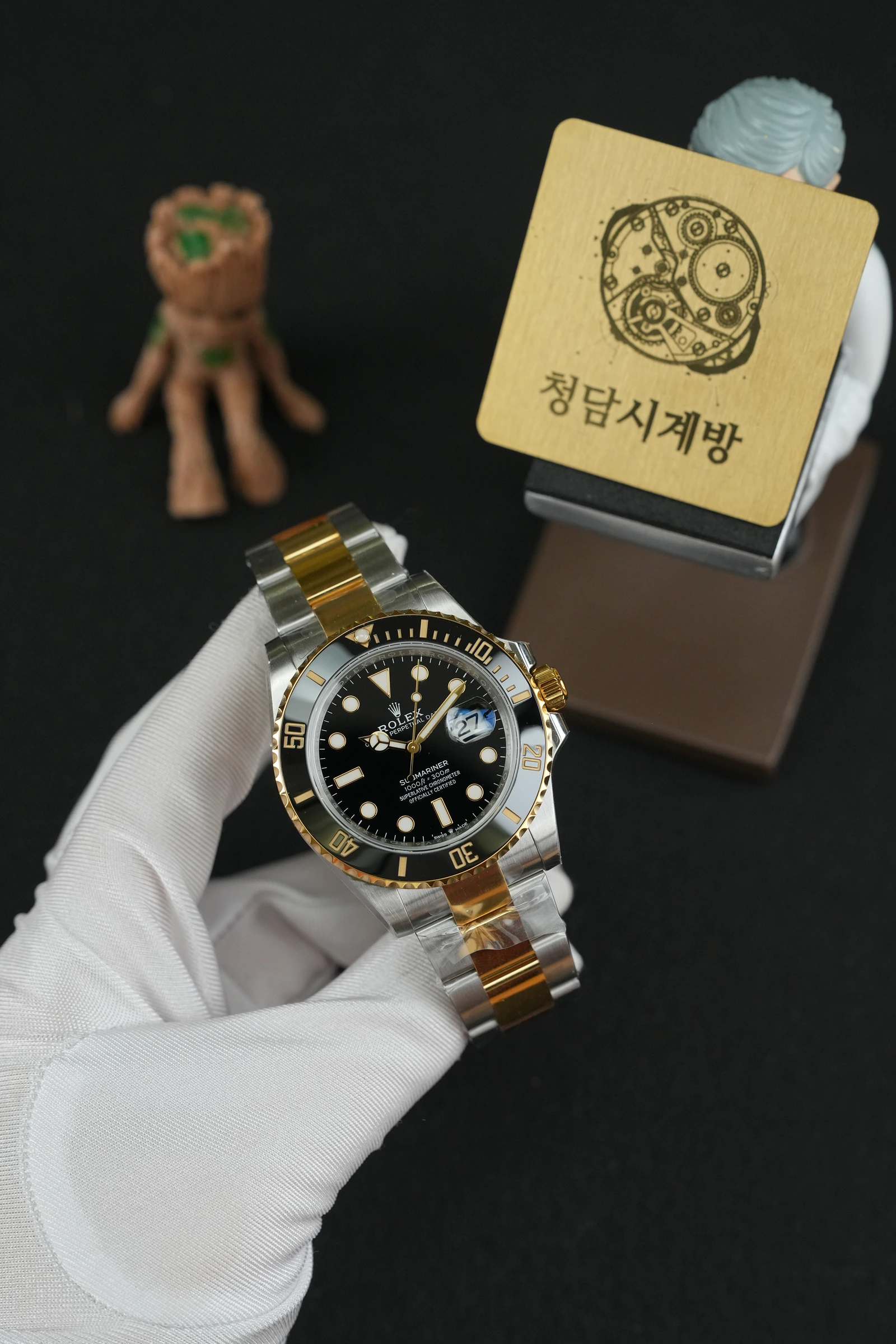 롤렉스 서브마리너 흑콤 상세 이미지 6