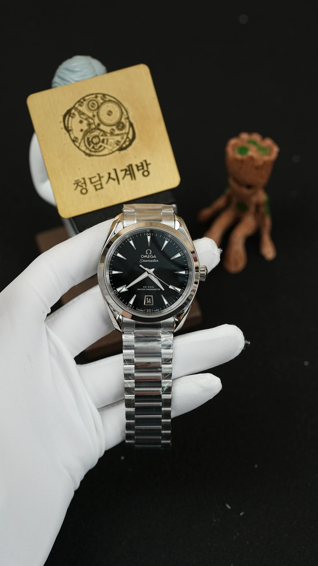 오메가 씨마스터 아쿠아테라 블랙 상품 이미지 1