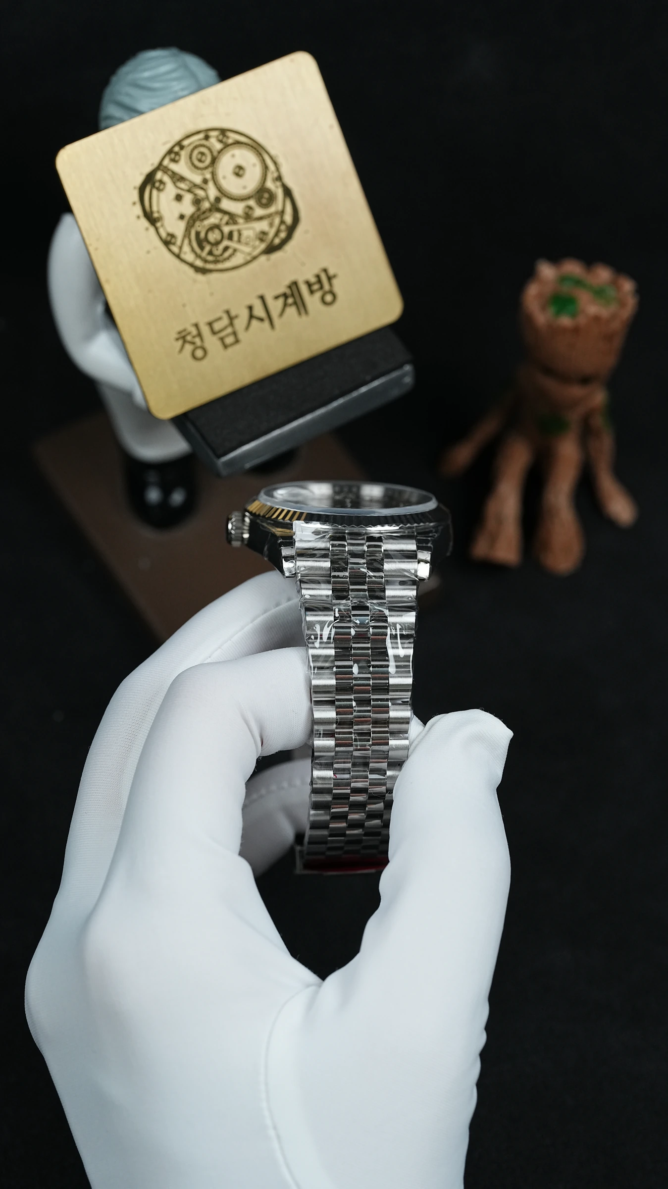 데이저스트 실버 다이아 로만 36mm 상세 이미지 12