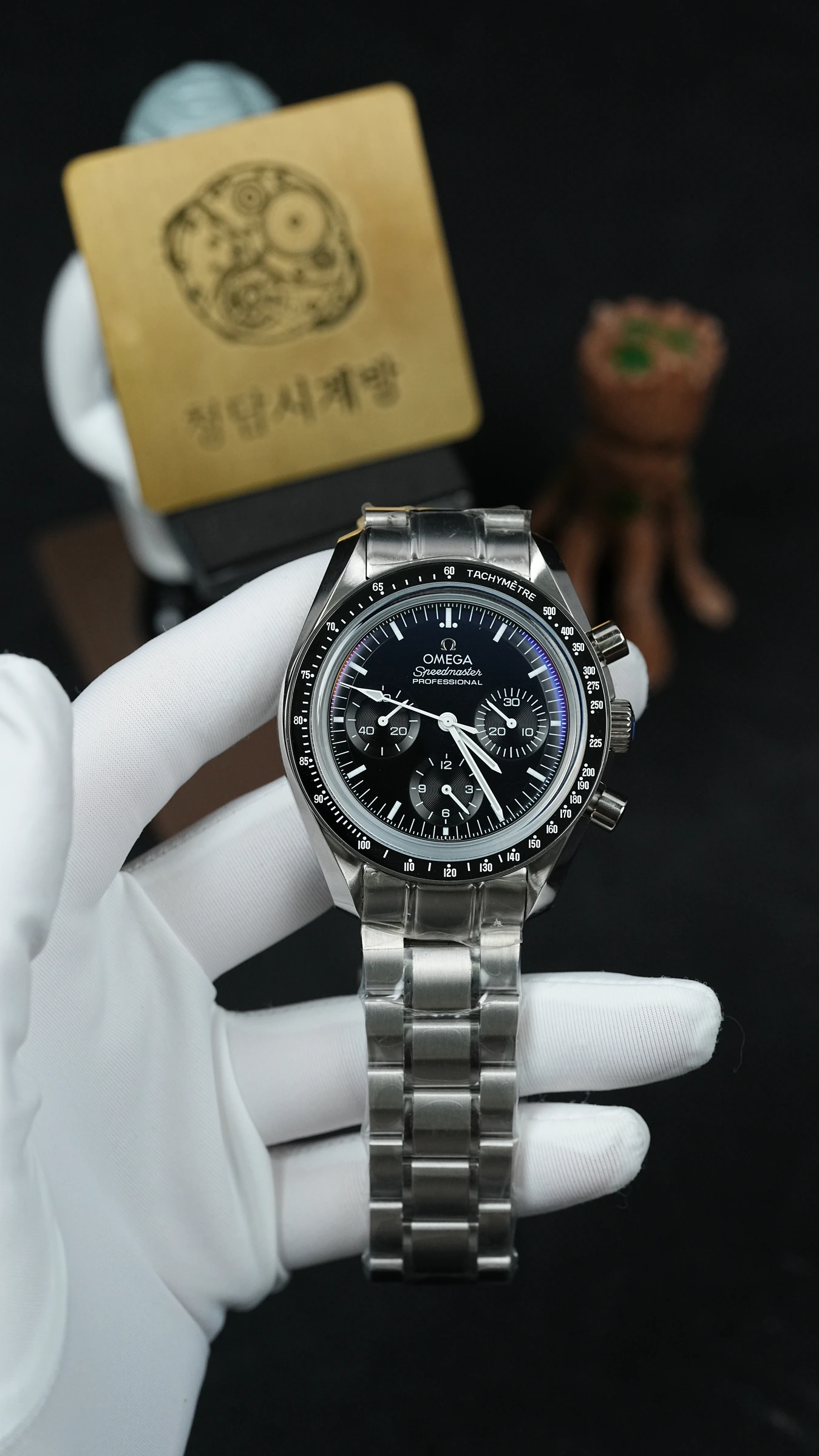 오메가 스피드마스터 문워치 프로페셔널 블랙 상품 이미지 1