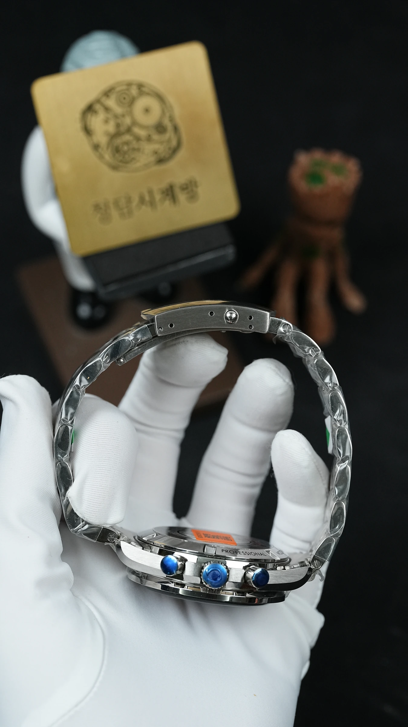 오메가 스피드마스터 문워치 프로페셔널 블랙 상세 이미지 4