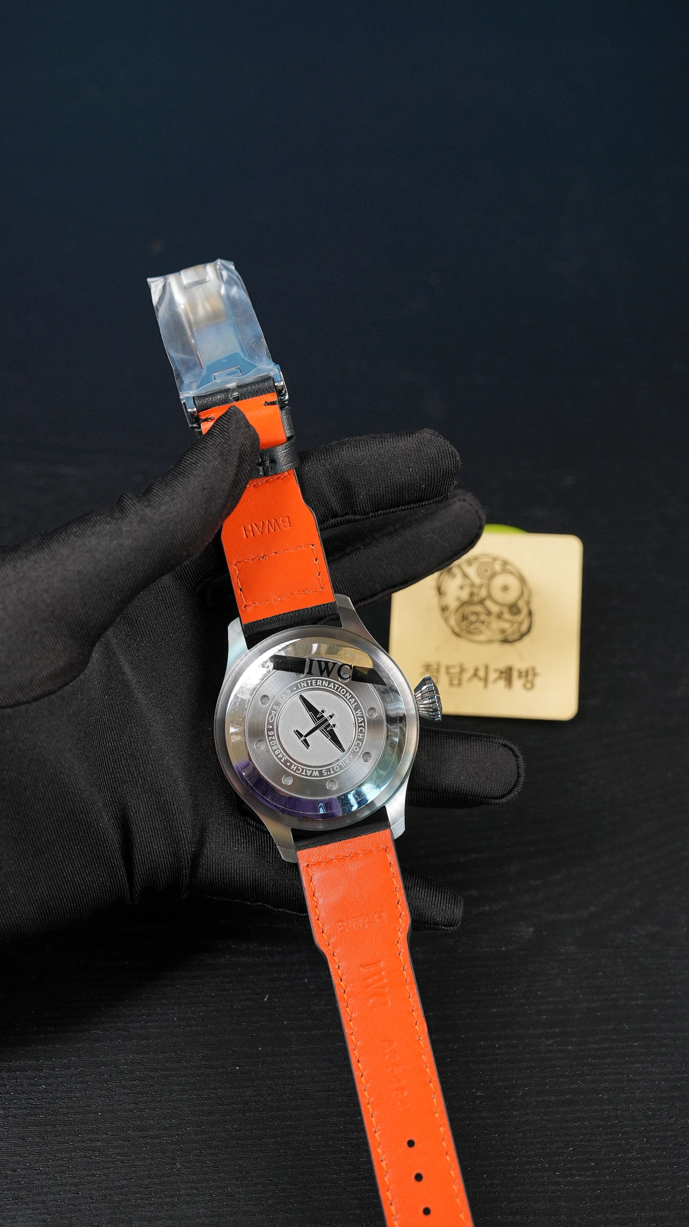 IWC 빅파일럿 워치 블랙 상세 이미지 6
