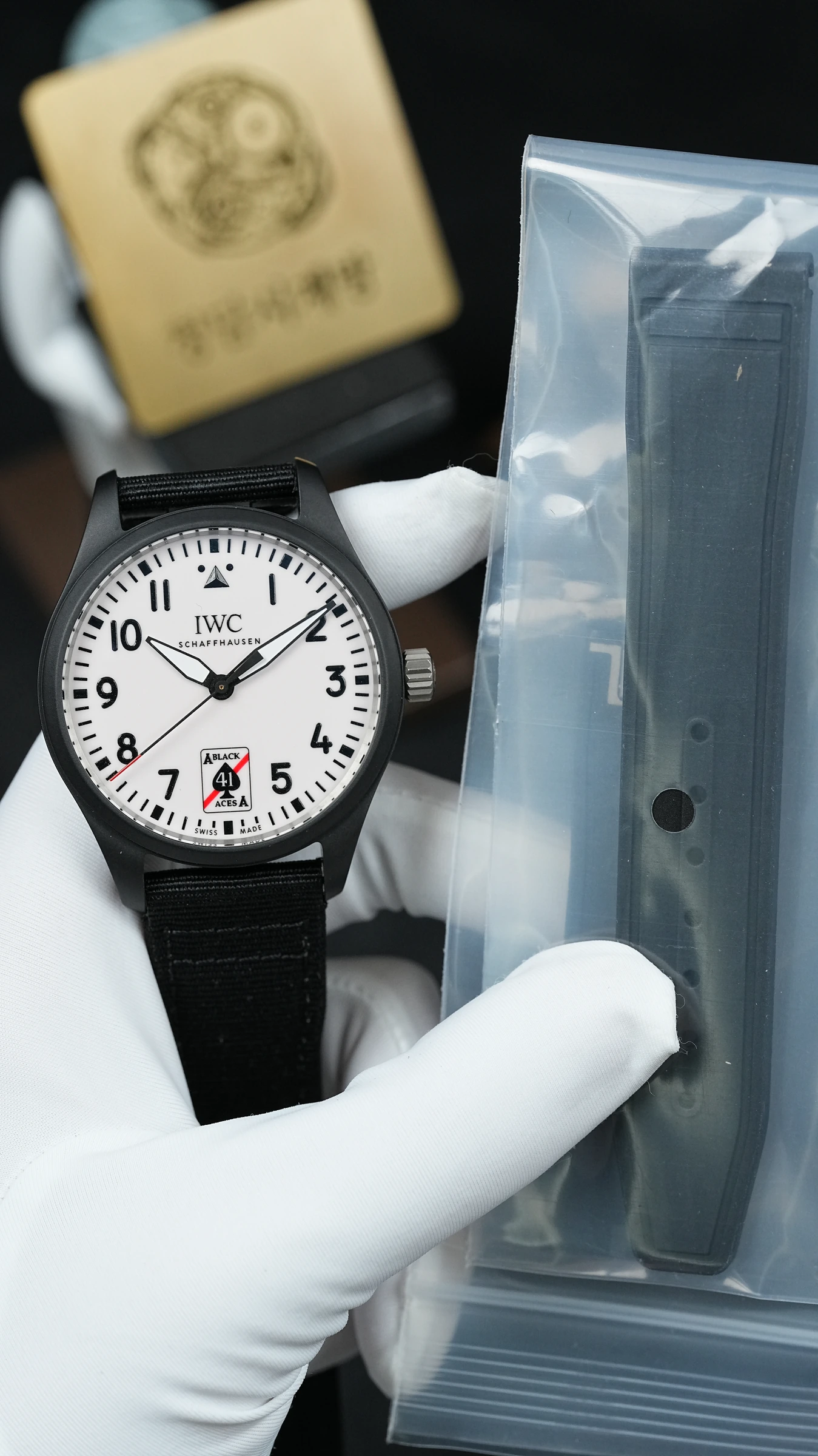 IWC 파일럿 워치 블랙에이스 상품 이미지 1