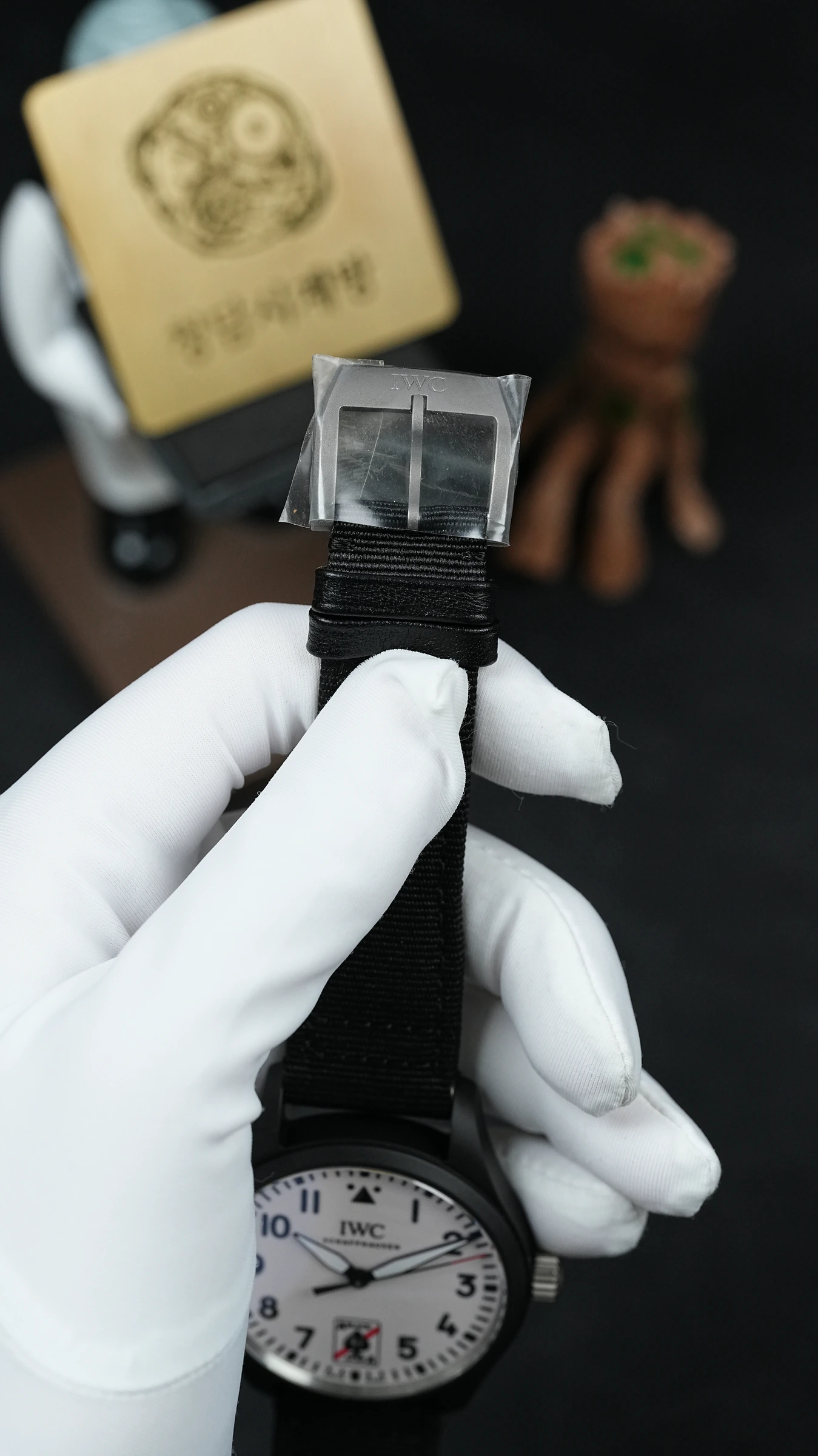IWC 파일럿 워치 블랙에이스 상세 이미지 12