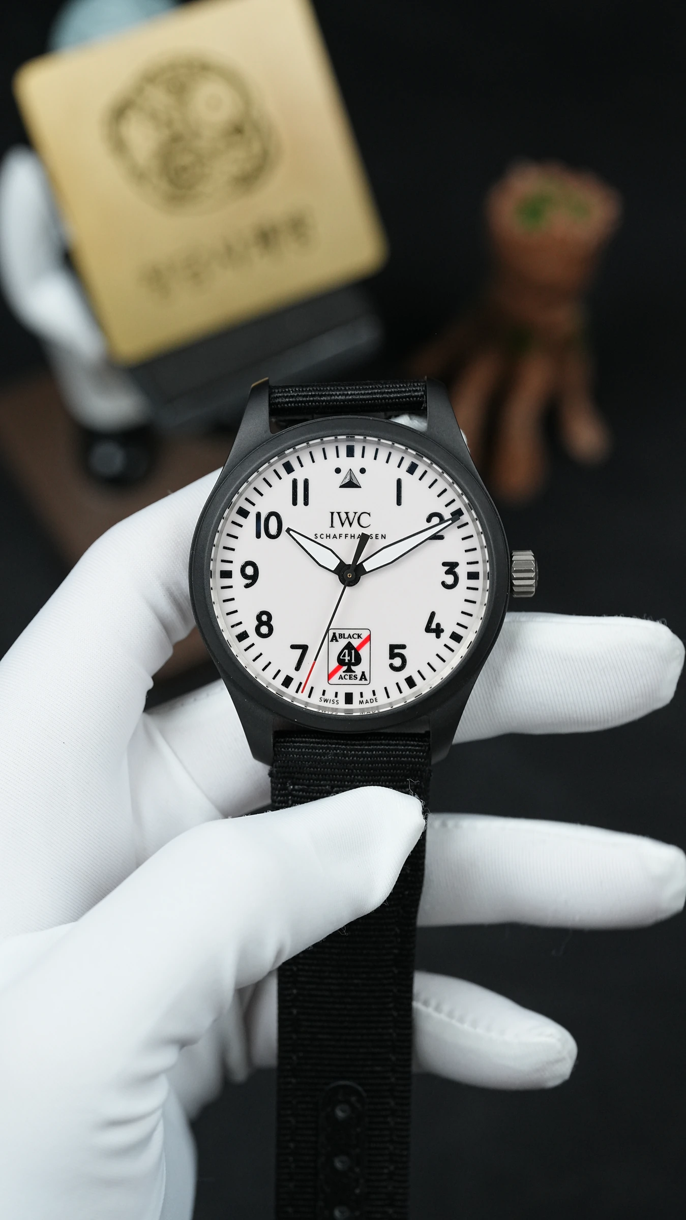 IWC 파일럿 워치 블랙에이스 상세 이미지 14