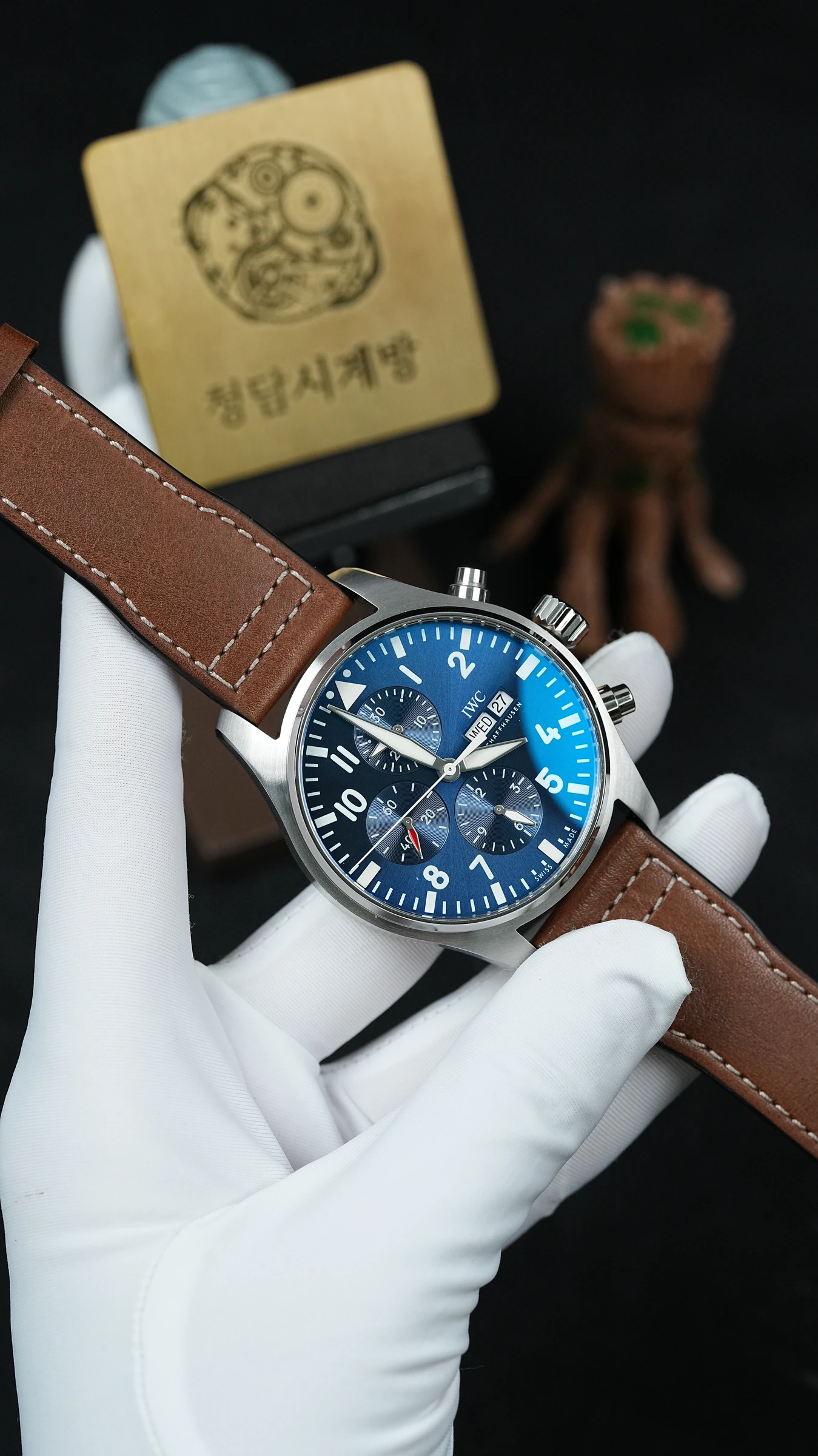 IWC 파일럿 워치 크로노그래프 어린왕자 상세 이미지 3