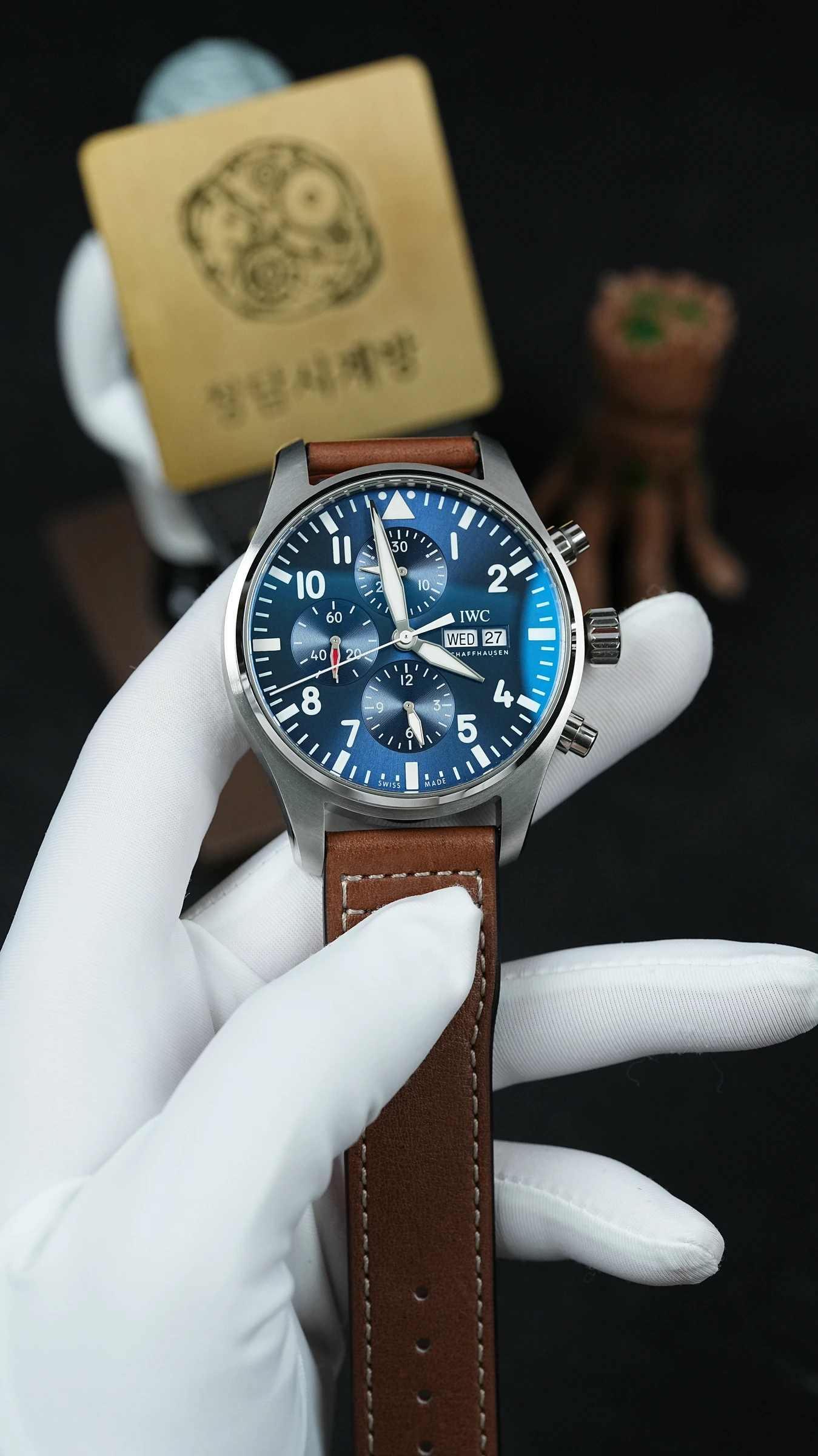 IWC 파일럿 워치 크로노그래프 어린왕자 상세 이미지 5