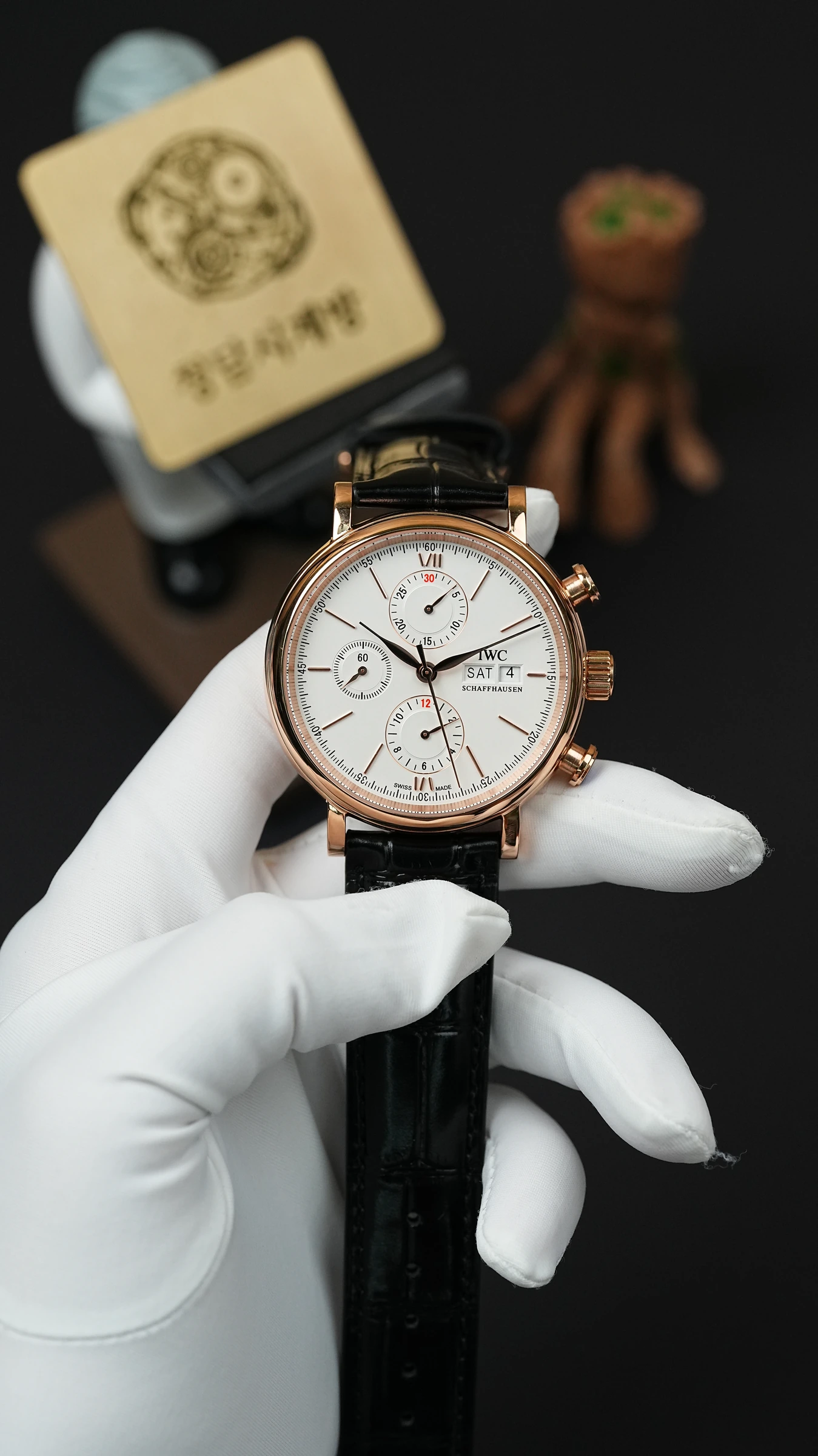 IWC 포르토피노 크로노 로즈골드 상품 이미지 1