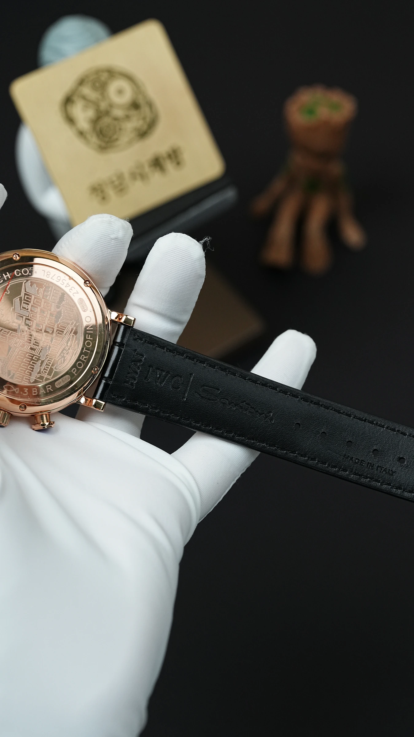IWC 포르토피노 크로노 로즈골드 상세 이미지 9