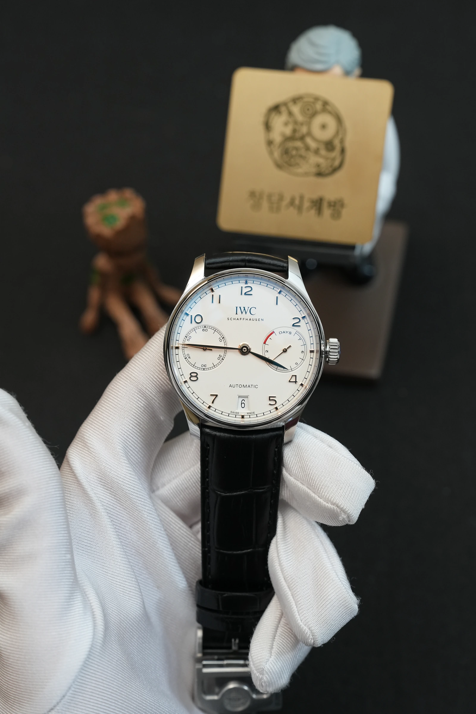 IWC 포르투기저 7DAYS 골드핸즈 상세 이미지 8