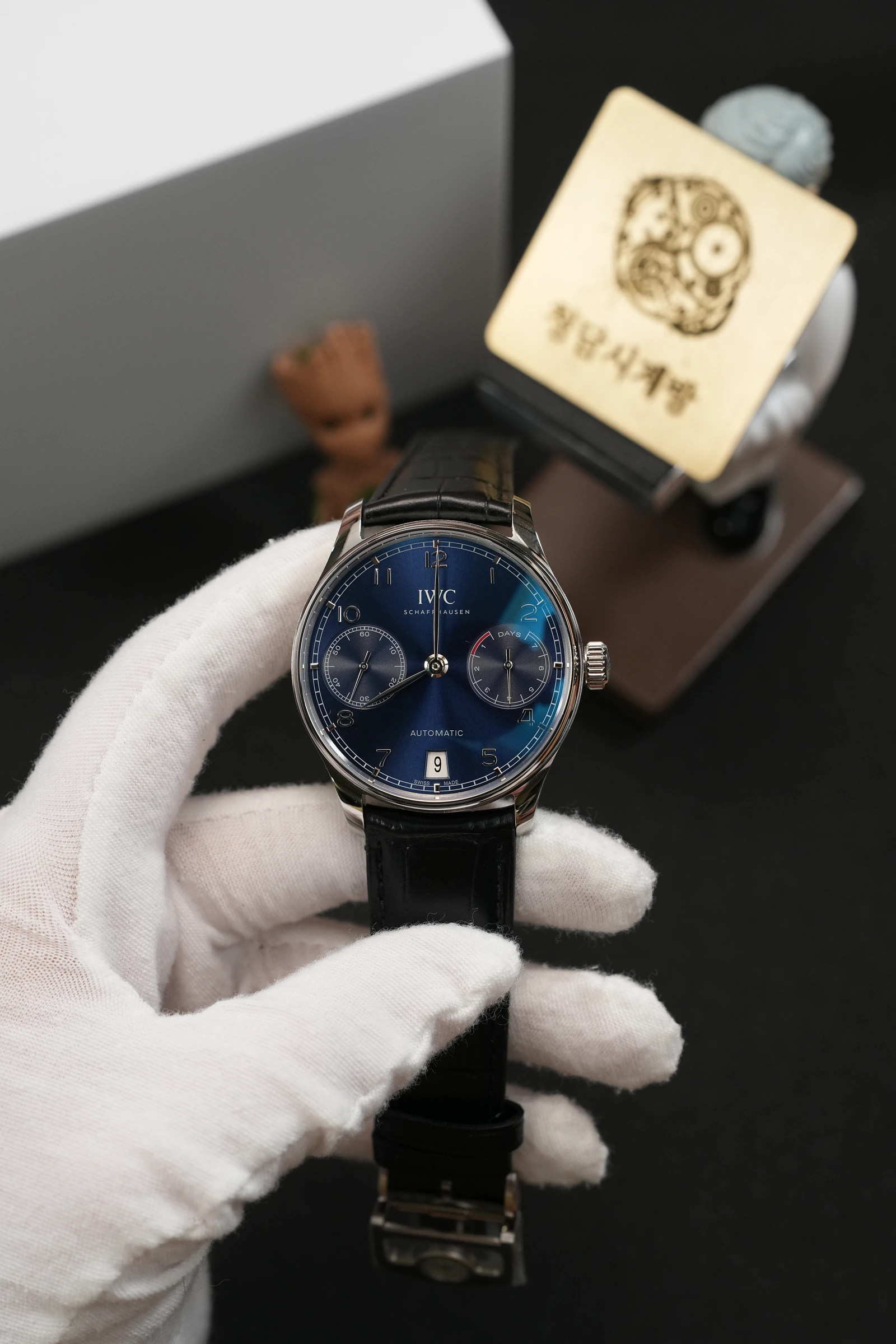 IWC 포르투기저 7DAYS 블루 상품 이미지 1