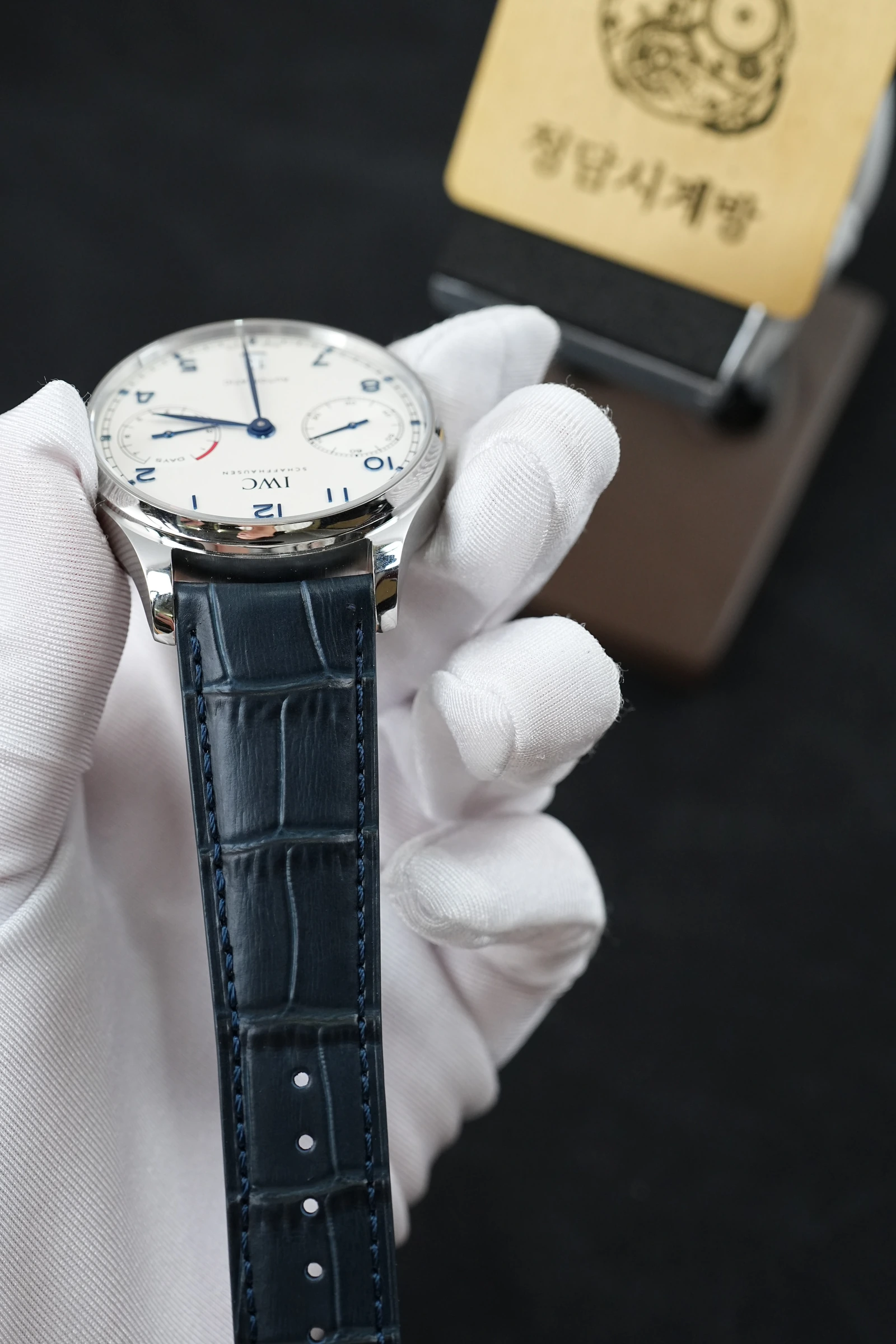 IWC 포르투기저 7DAYS 화이트 상세 이미지 9
