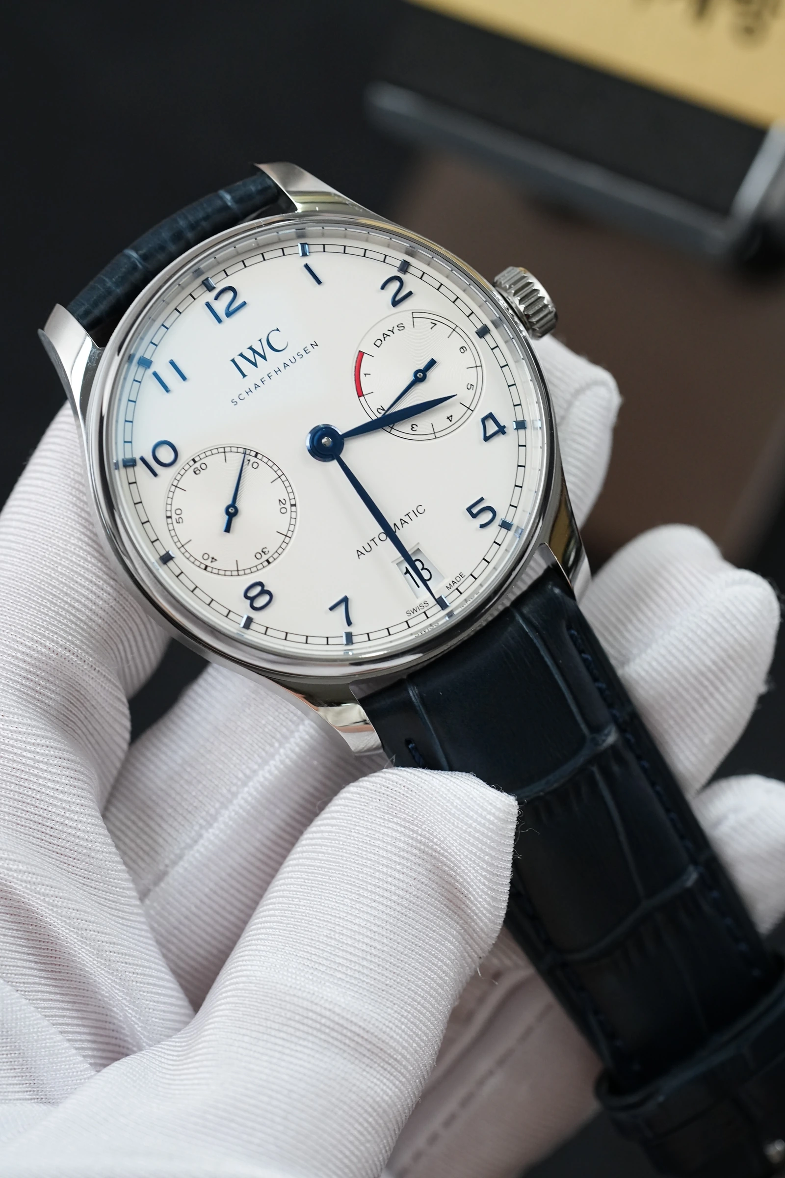 IWC 포르투기저 7DAYS 화이트 상세 이미지 11