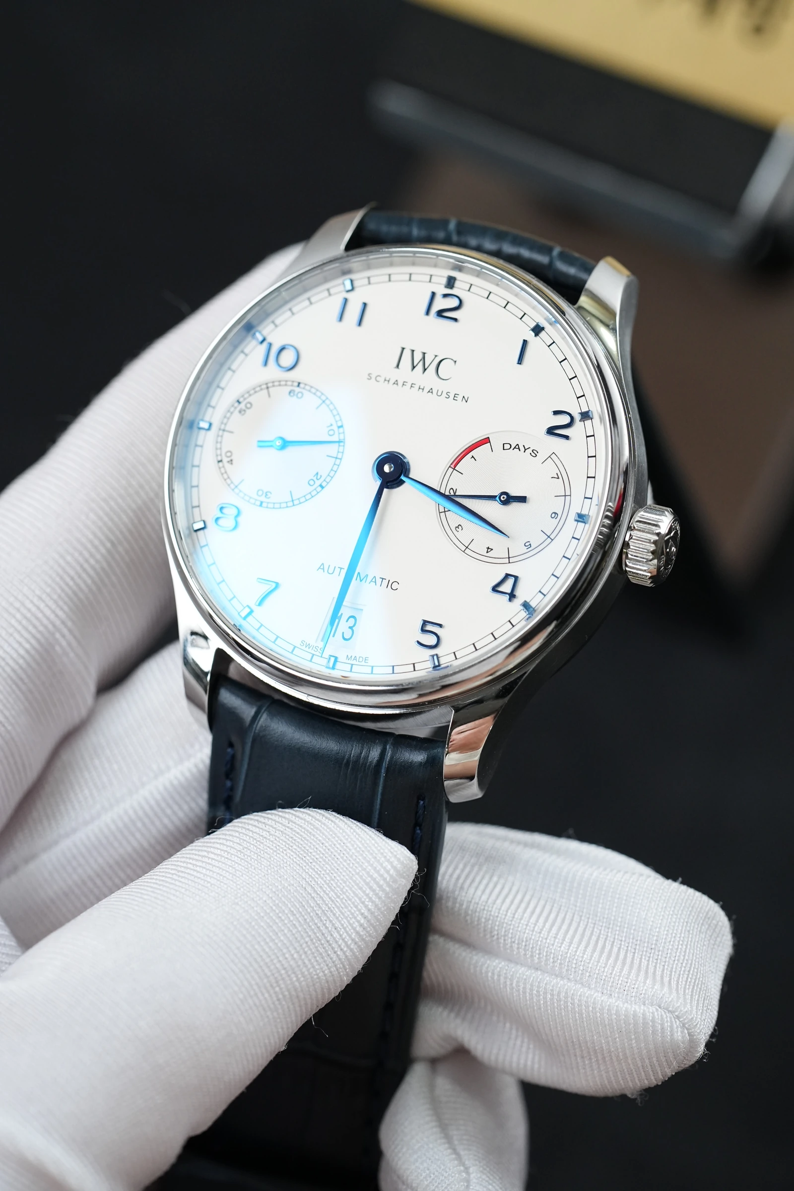 IWC 포르투기저 7DAYS 화이트 상세 이미지 15