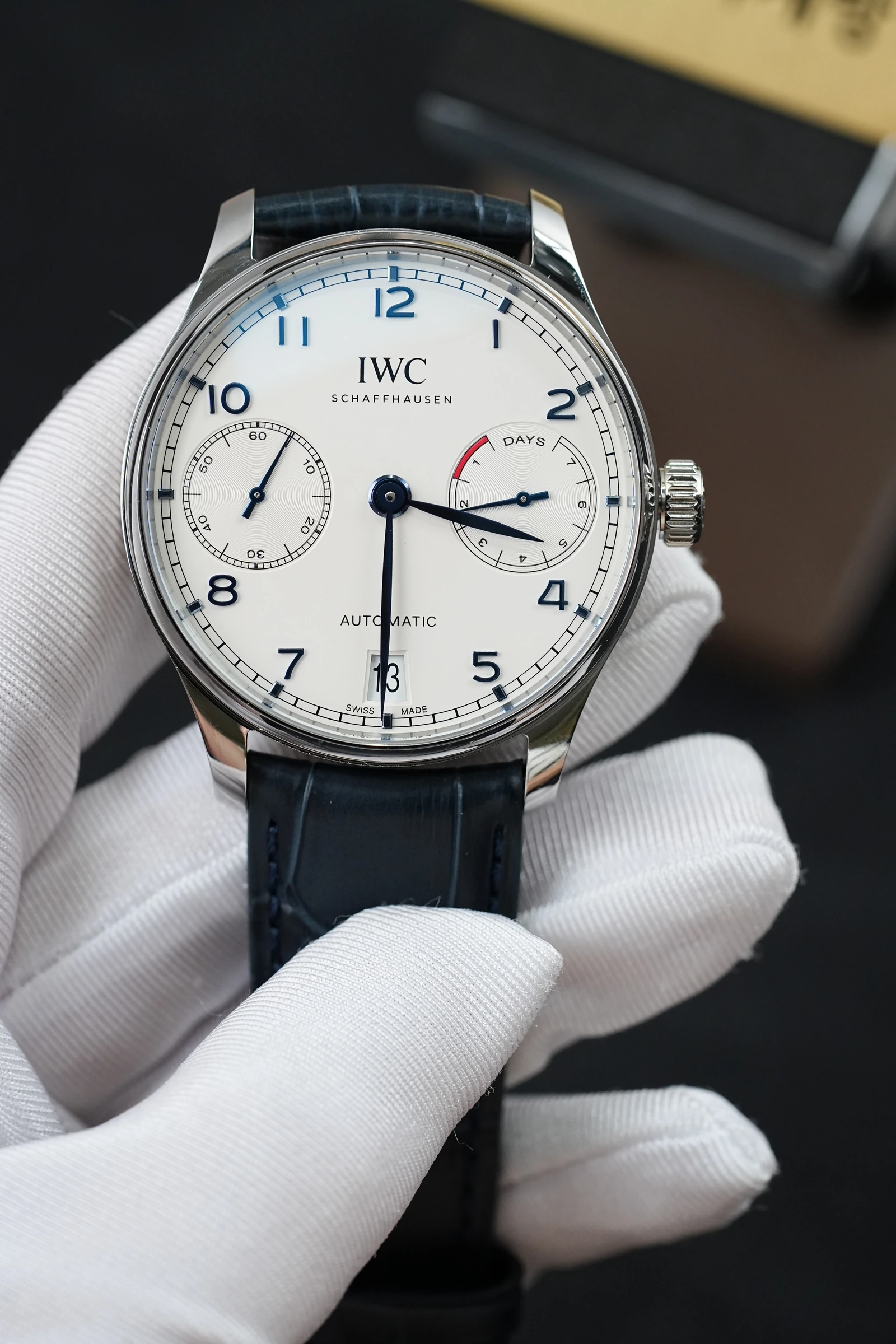 IWC 포르투기저 7DAYS 화이트 상세 이미지 18
