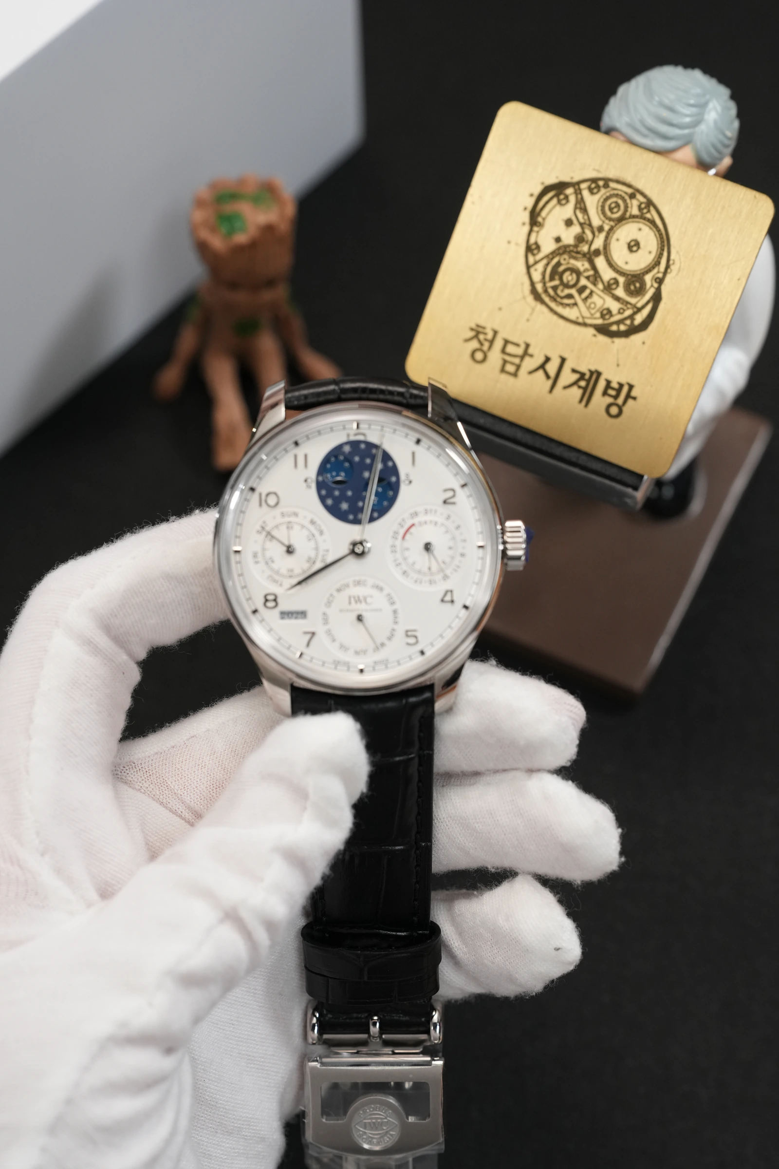 IWC 포르투기저 퍼페추얼 캘린더 실버 상품 이미지 1