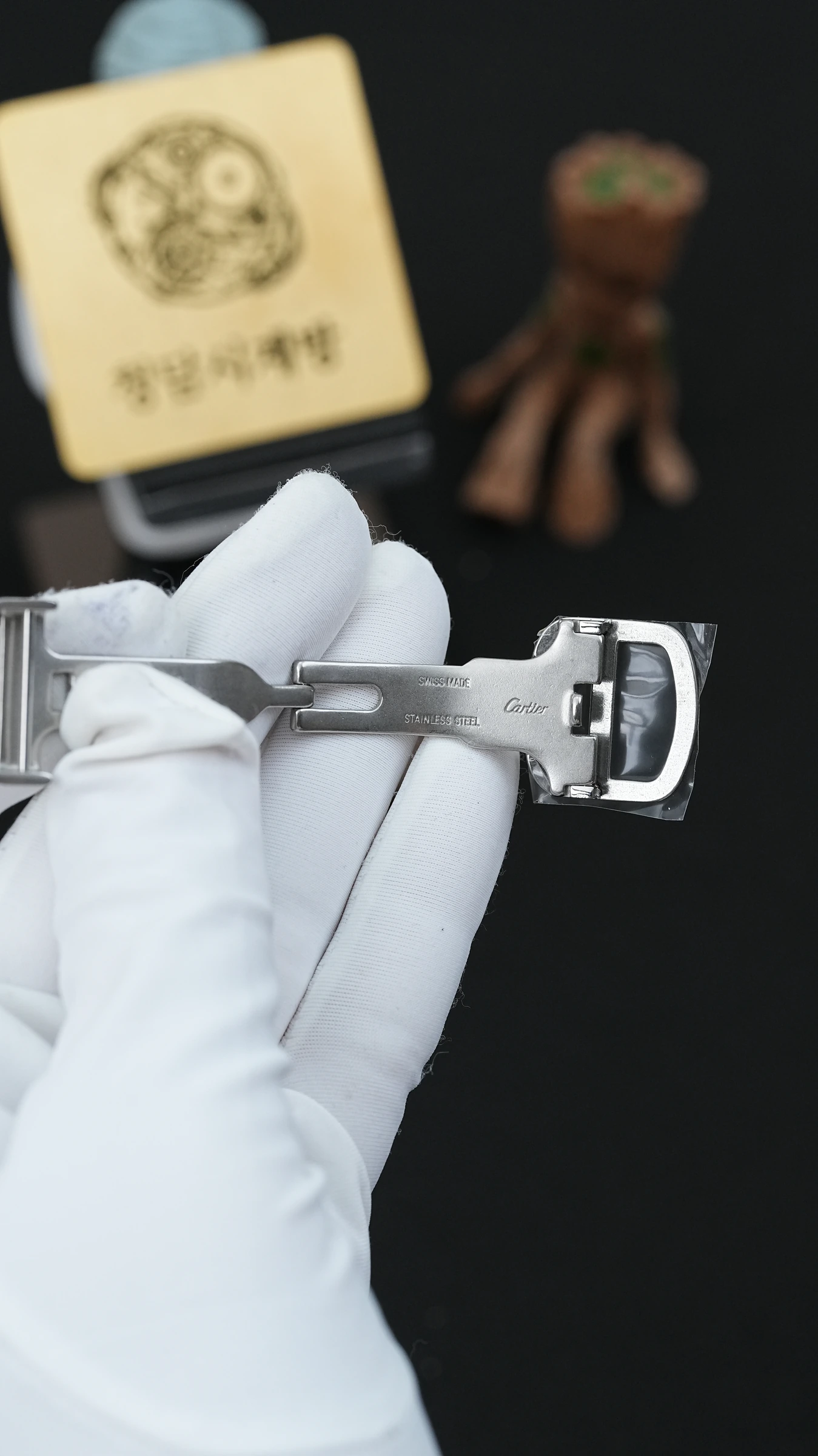 까르띠에 산토스 드 까르띠에 스틸 미디움 상세 이미지 5