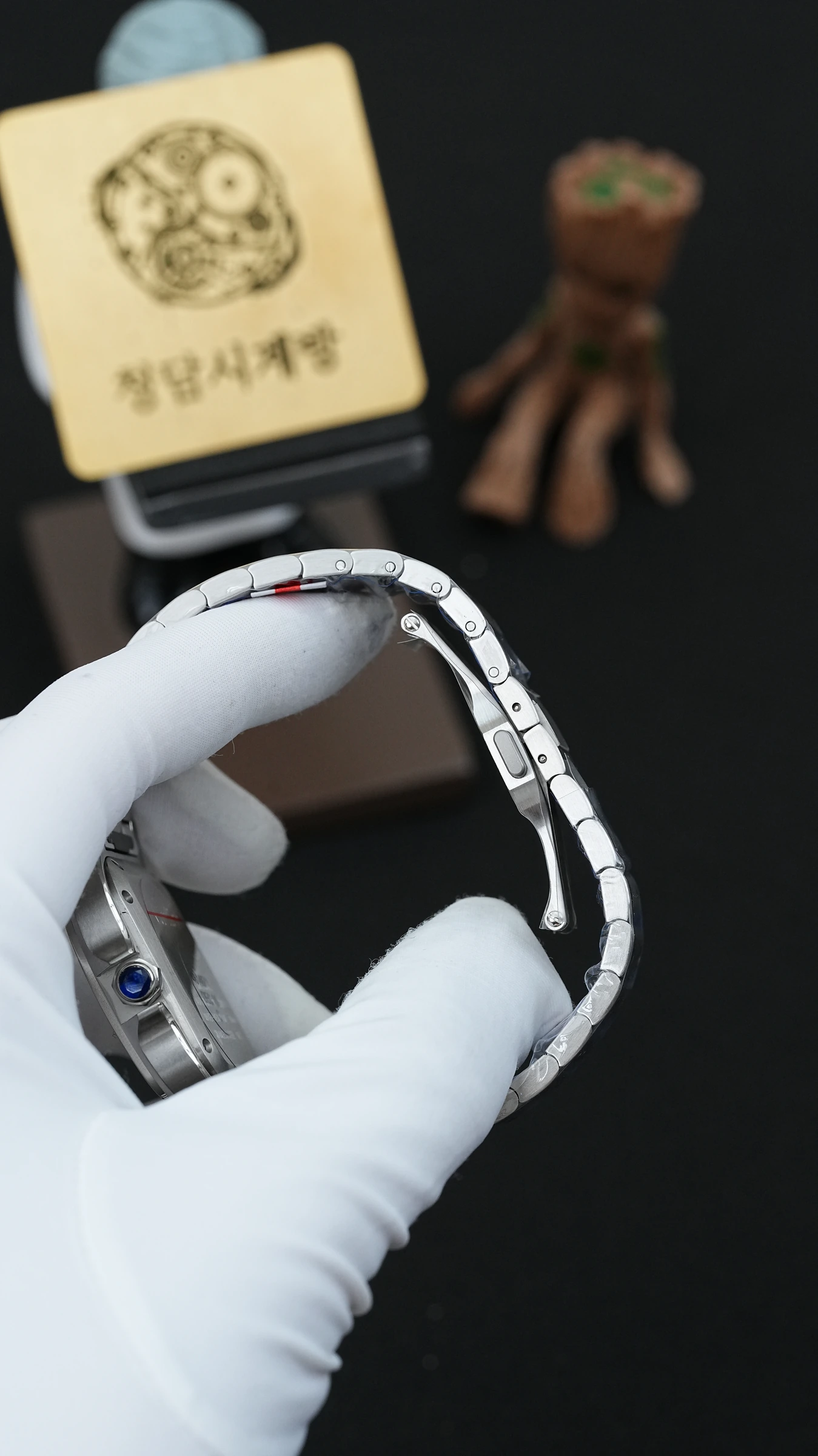 까르띠에 산토스 드 까르띠에 스틸 미디움 상세 이미지 11