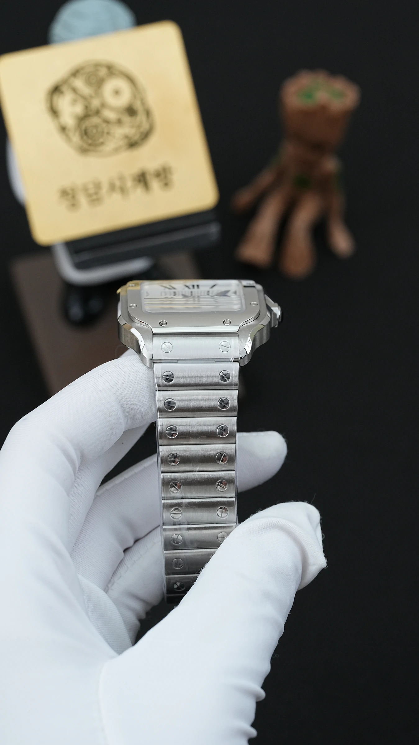 까르띠에 산토스 드 까르띠에 스틸 미디움 상세 이미지 22