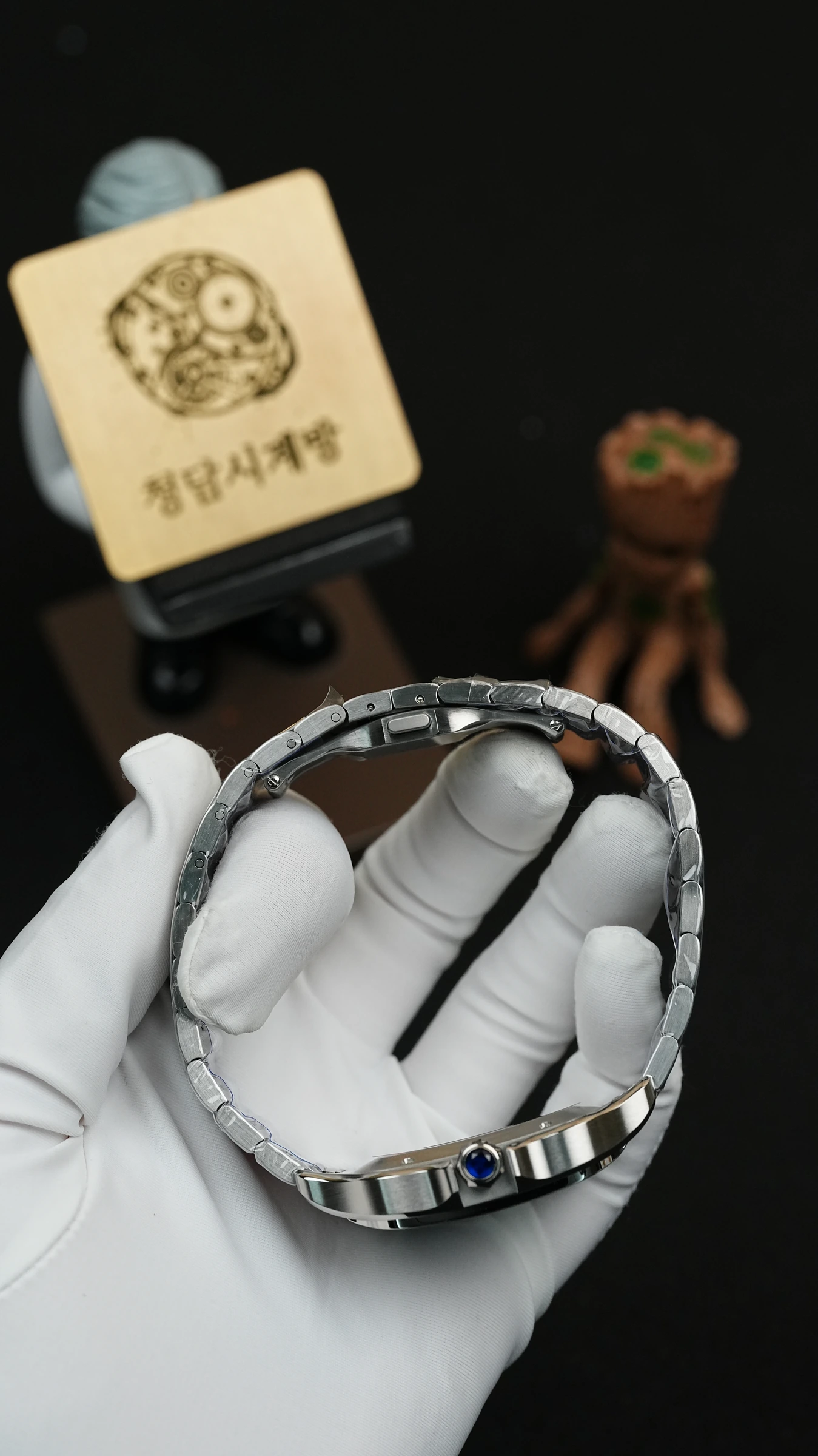 까르띠에 산토스 드 까르띠에 청판 라지 상세 이미지 7