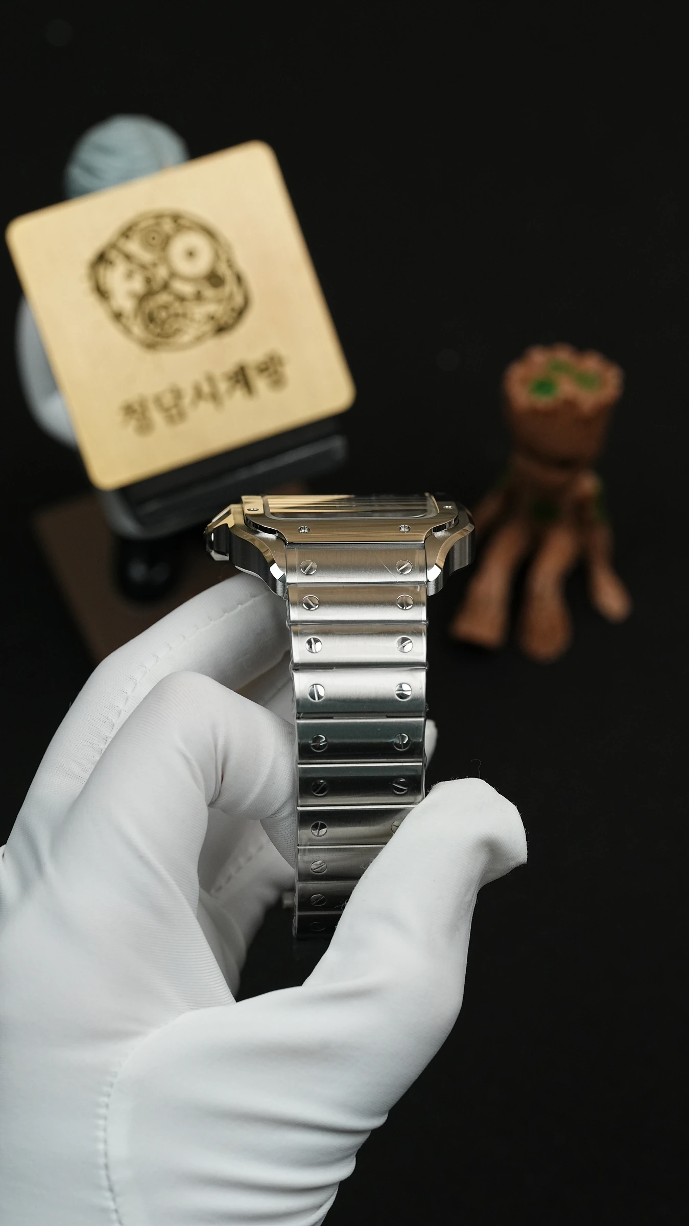 까르띠에 산토스 드 까르띠에 청판 라지 상세 이미지 9
