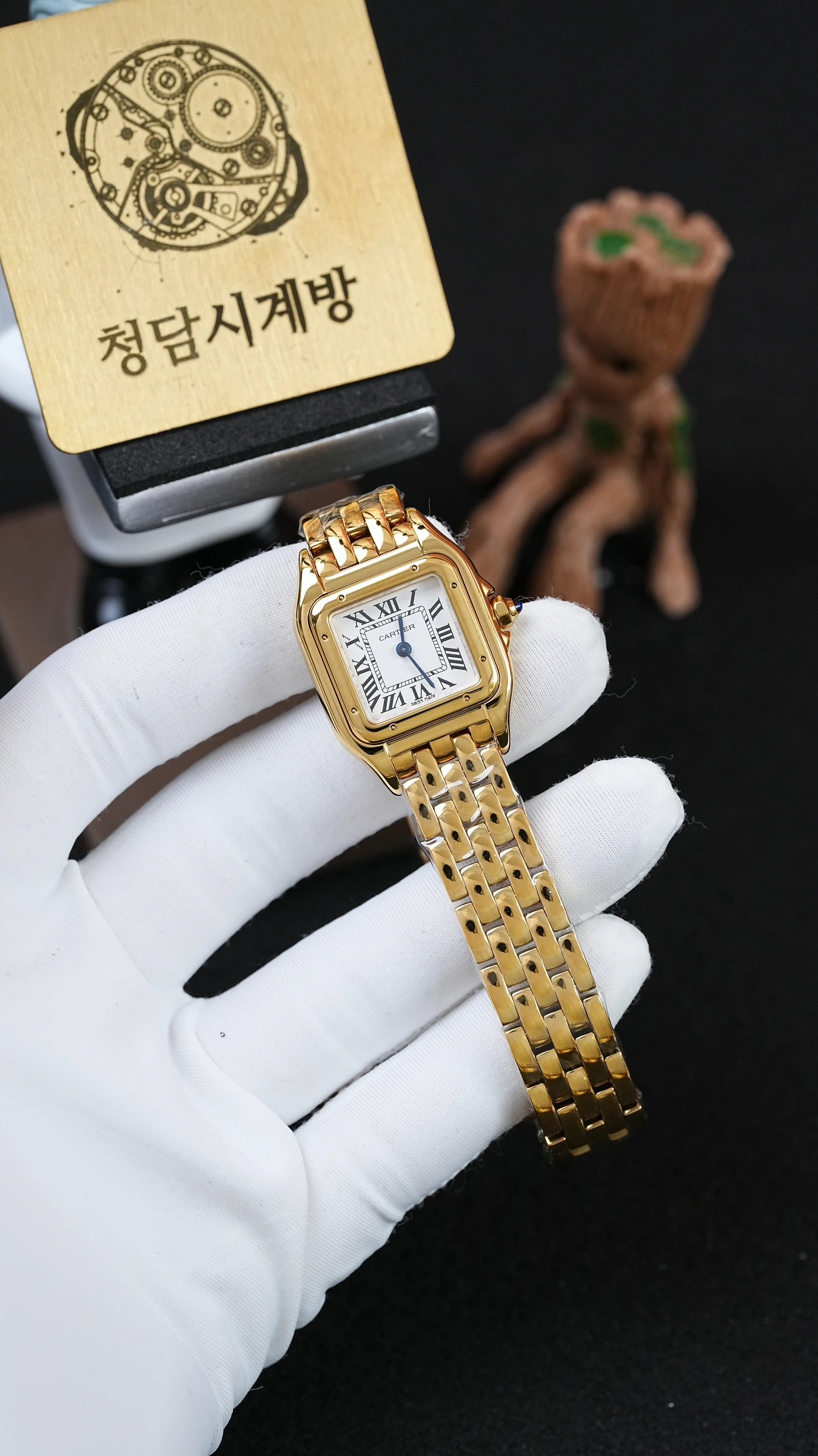 까르띠에 팬더 드 까르띠에 골드 상세 이미지 5