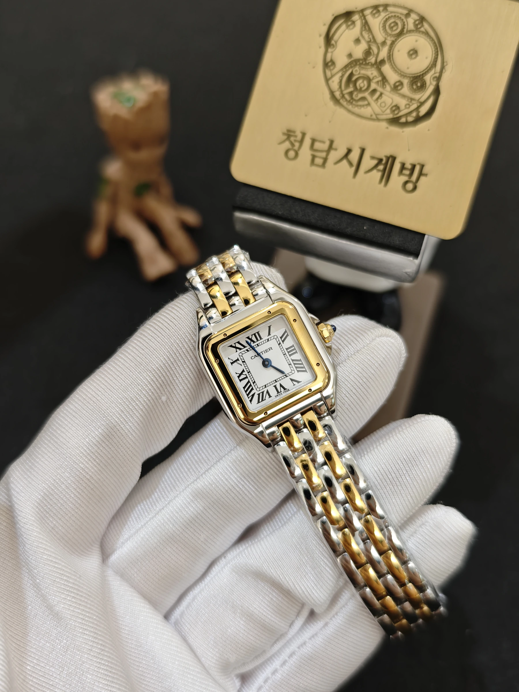 까르띠에 팬더 드 까르띠에 콤비 상세 이미지 4