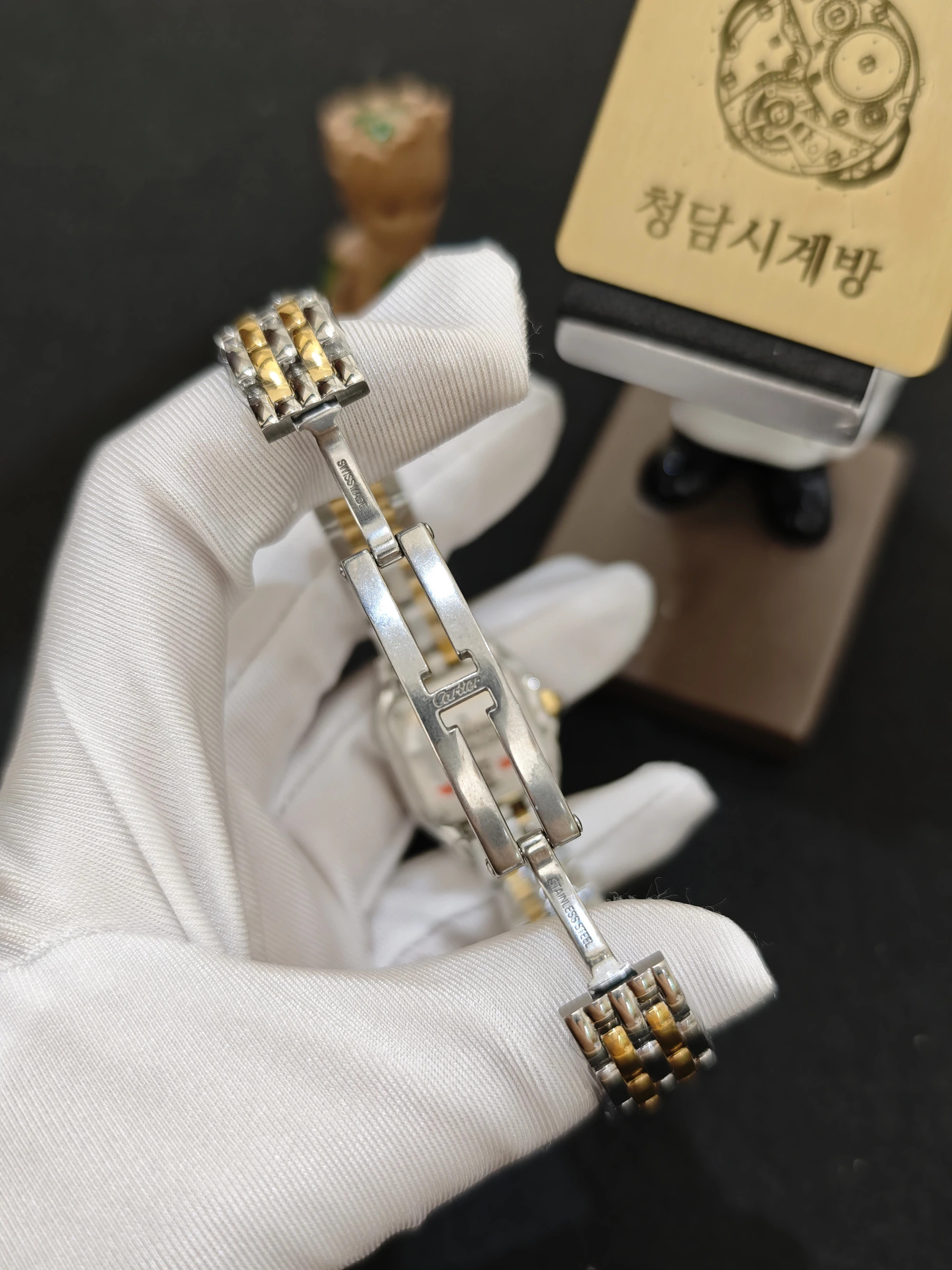 까르띠에 팬더 드 까르띠에 콤비 상세 이미지 6