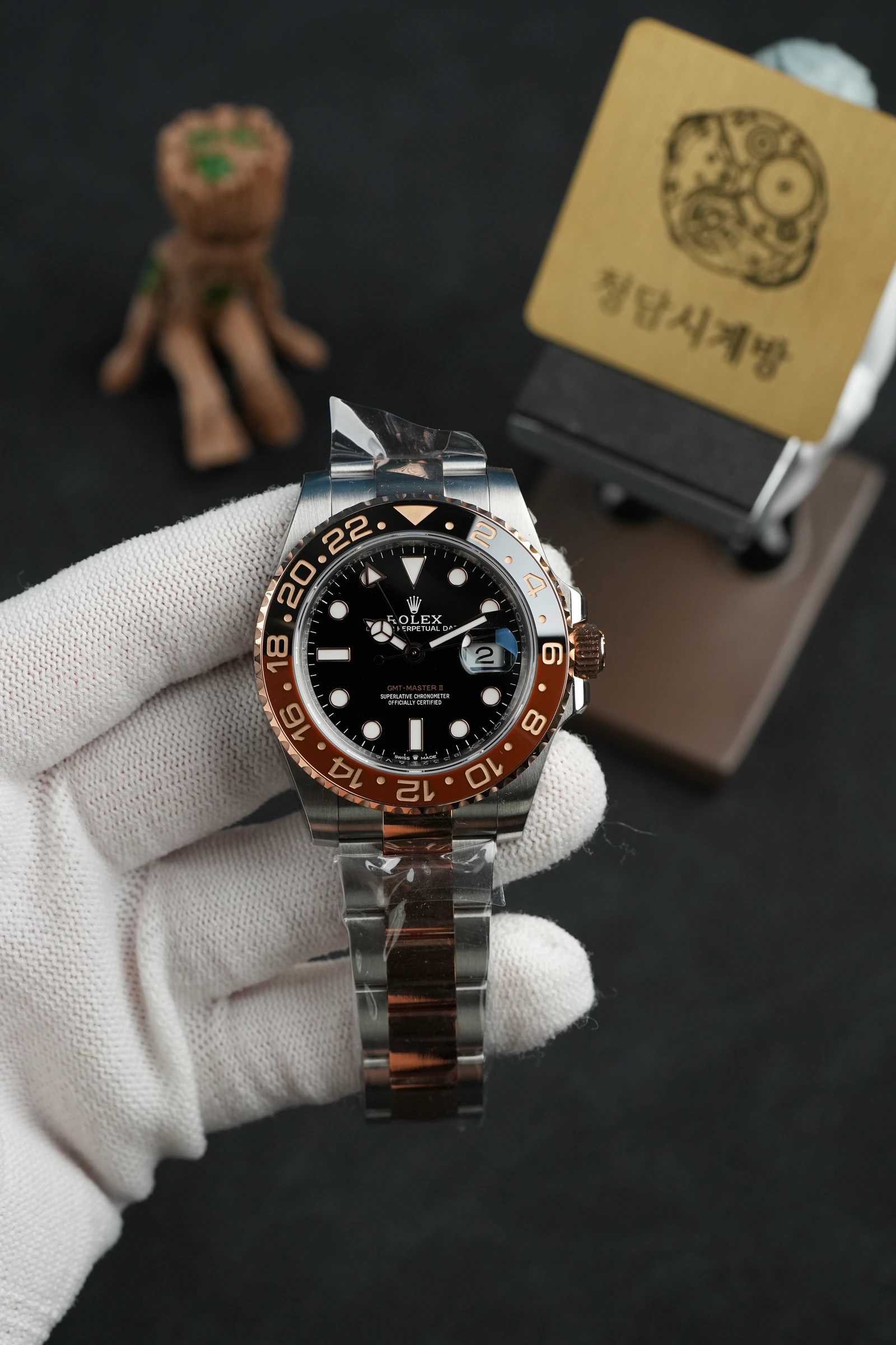롤렉스 GMT Master2 루트비어콤비 상세 이미지 3