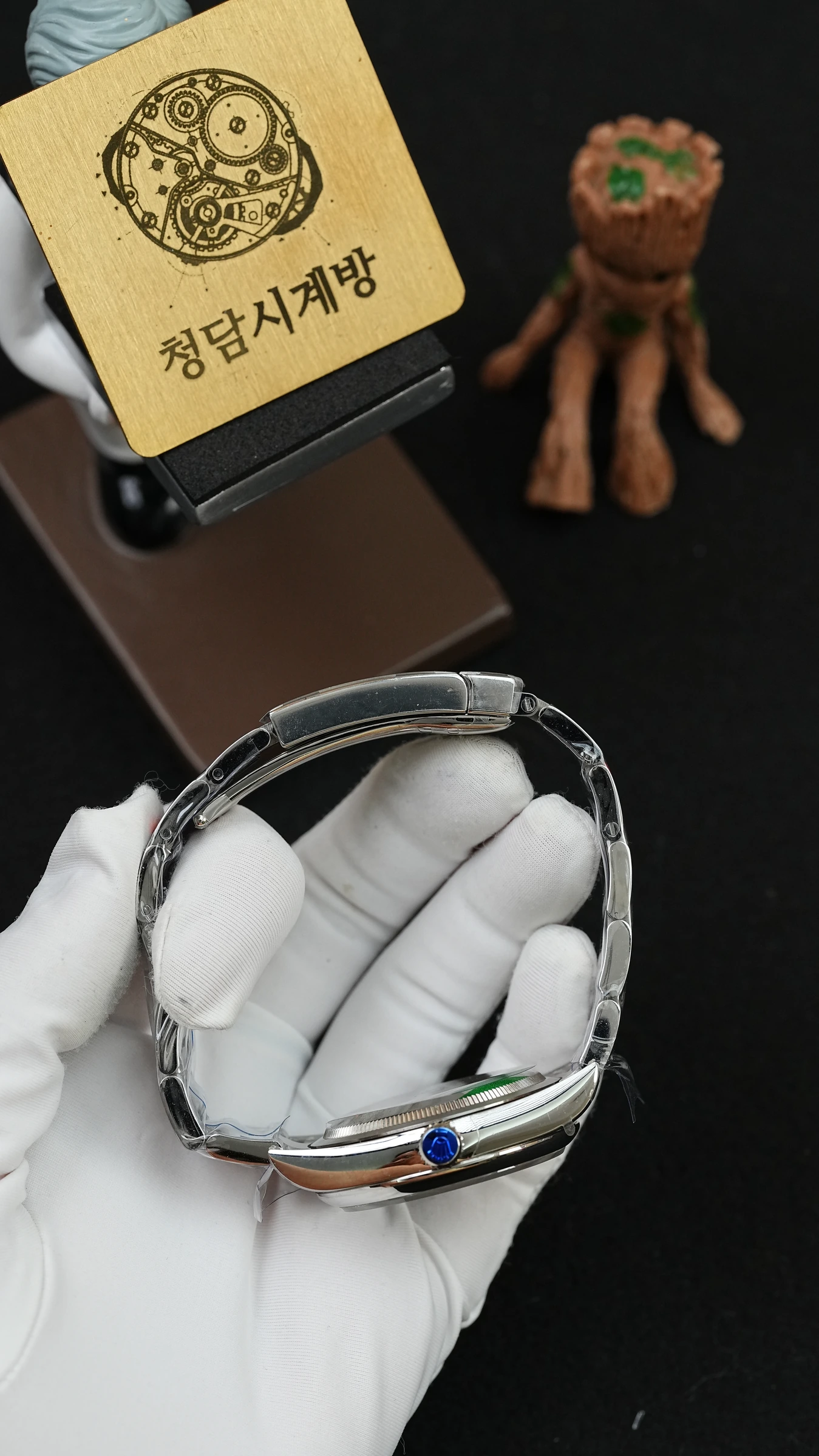 롤렉스 오이스터퍼페츄얼 논데이트 블루 상세 이미지 14