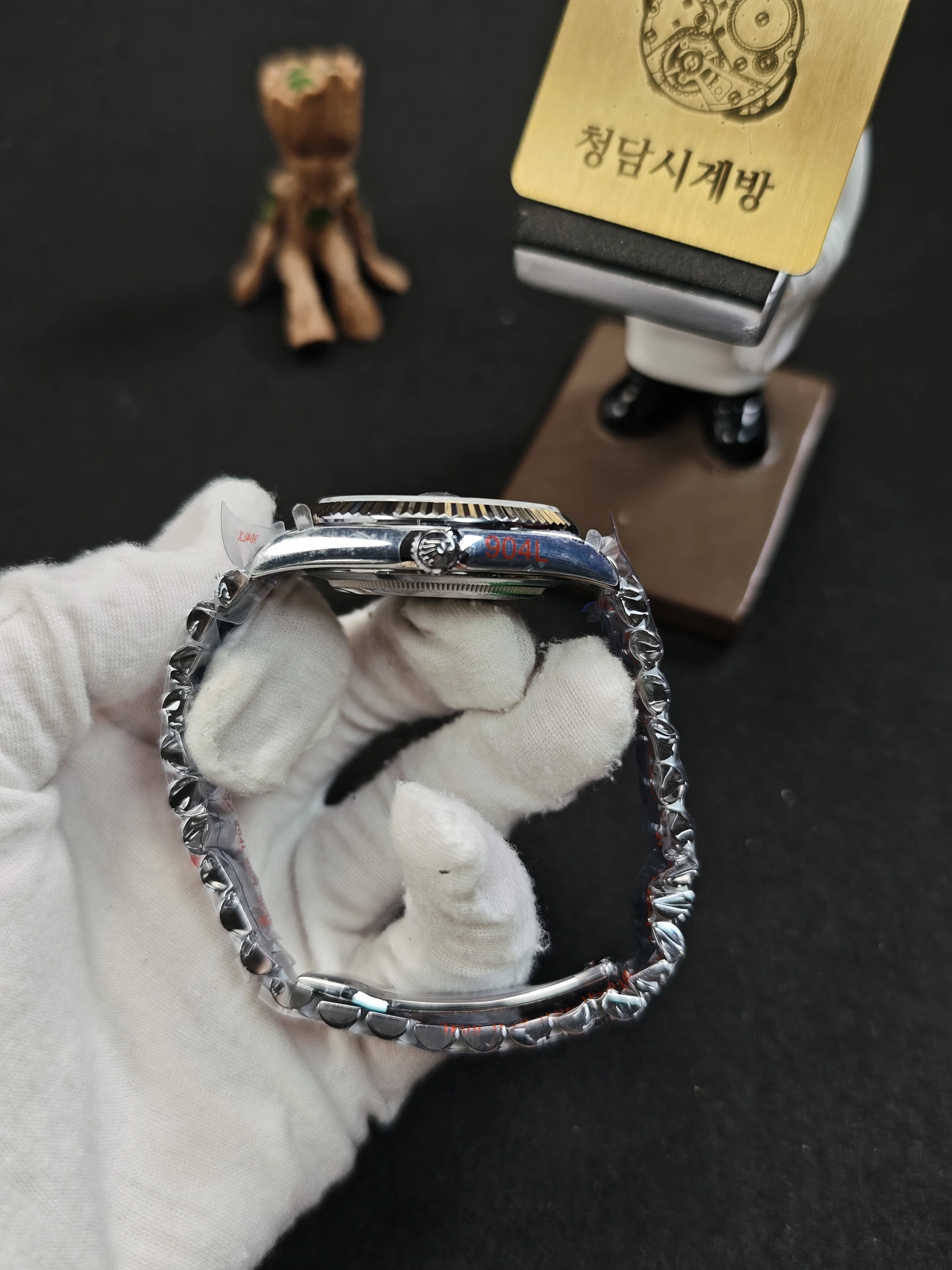 롤렉스 데이데이트 검판 바게트 상세 이미지 5