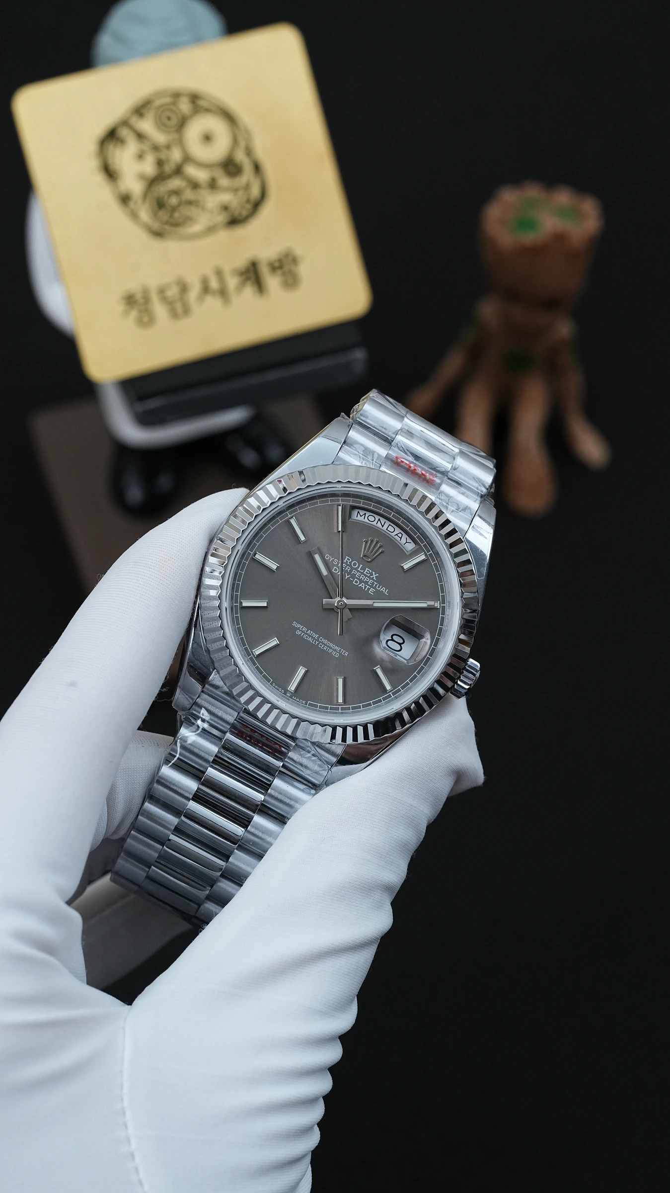 롤렉스 데이데이트 그레이 상세 이미지 7
